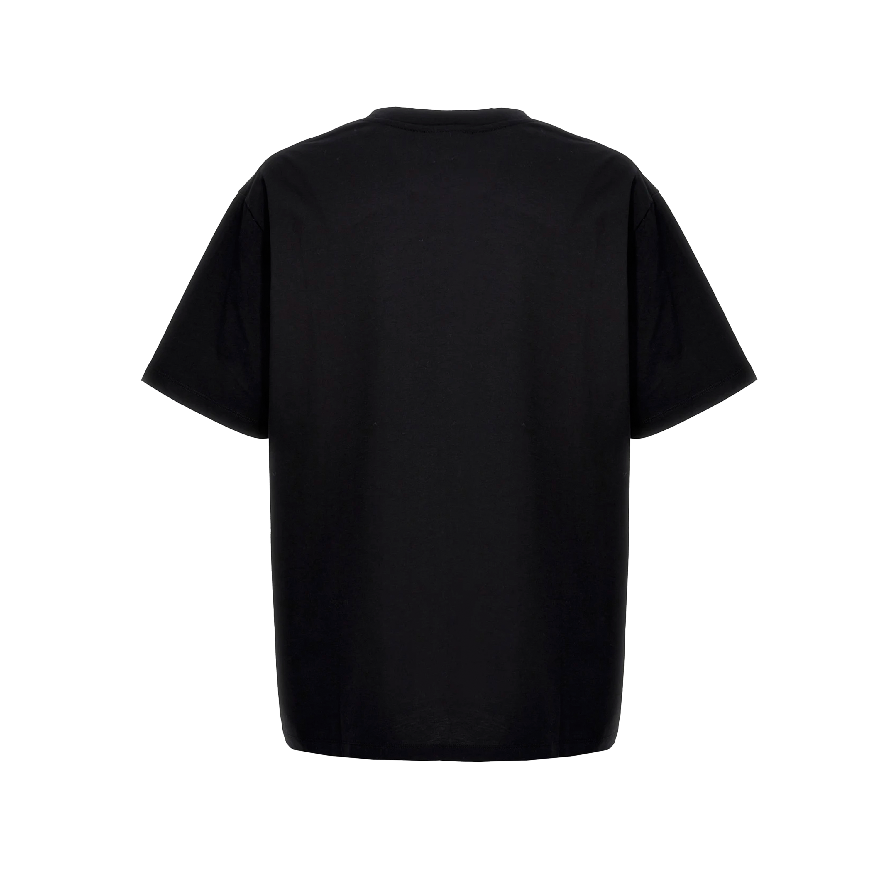 Camiseta Negra Balmain Coin Flock