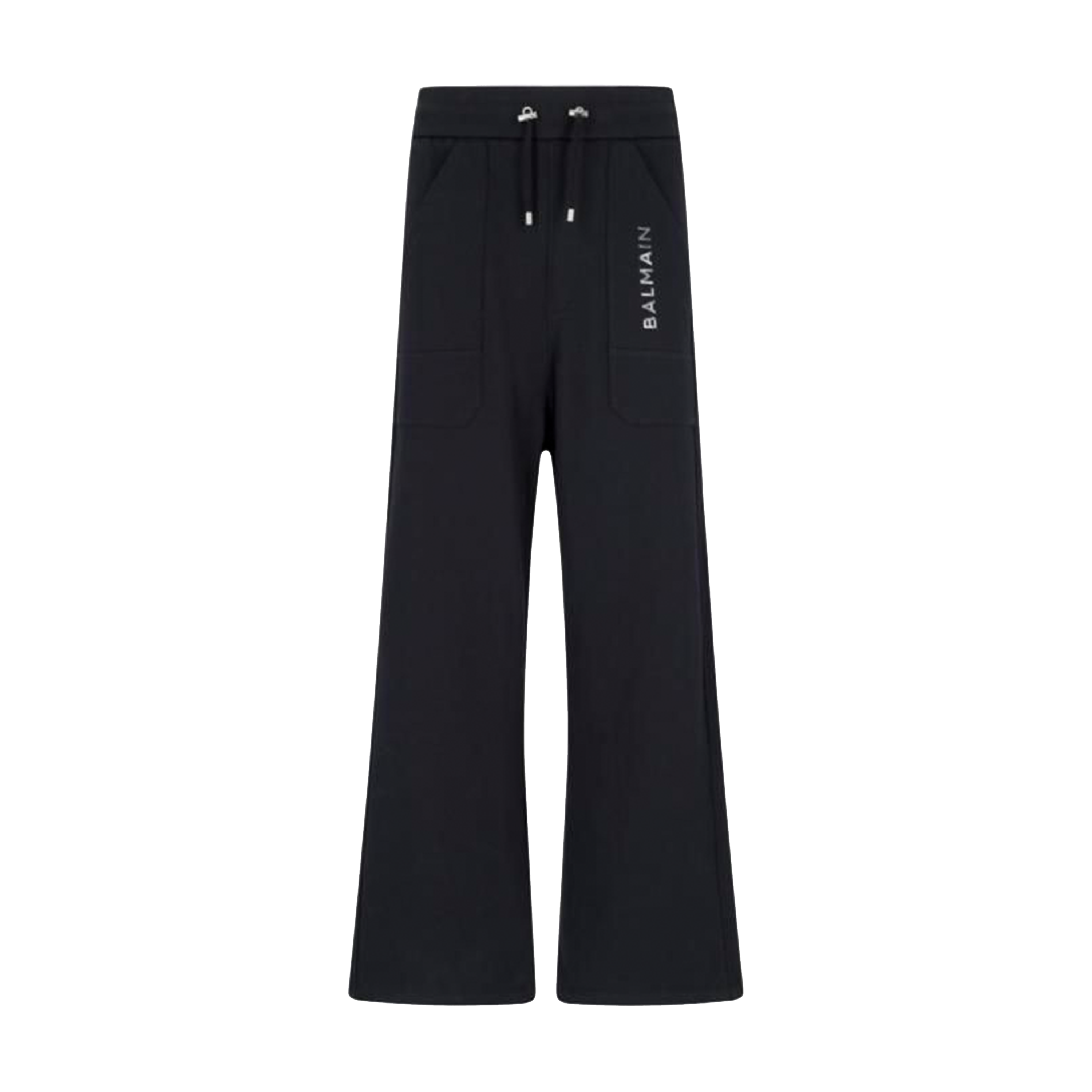 Sudadera Negra Balmain Laminato