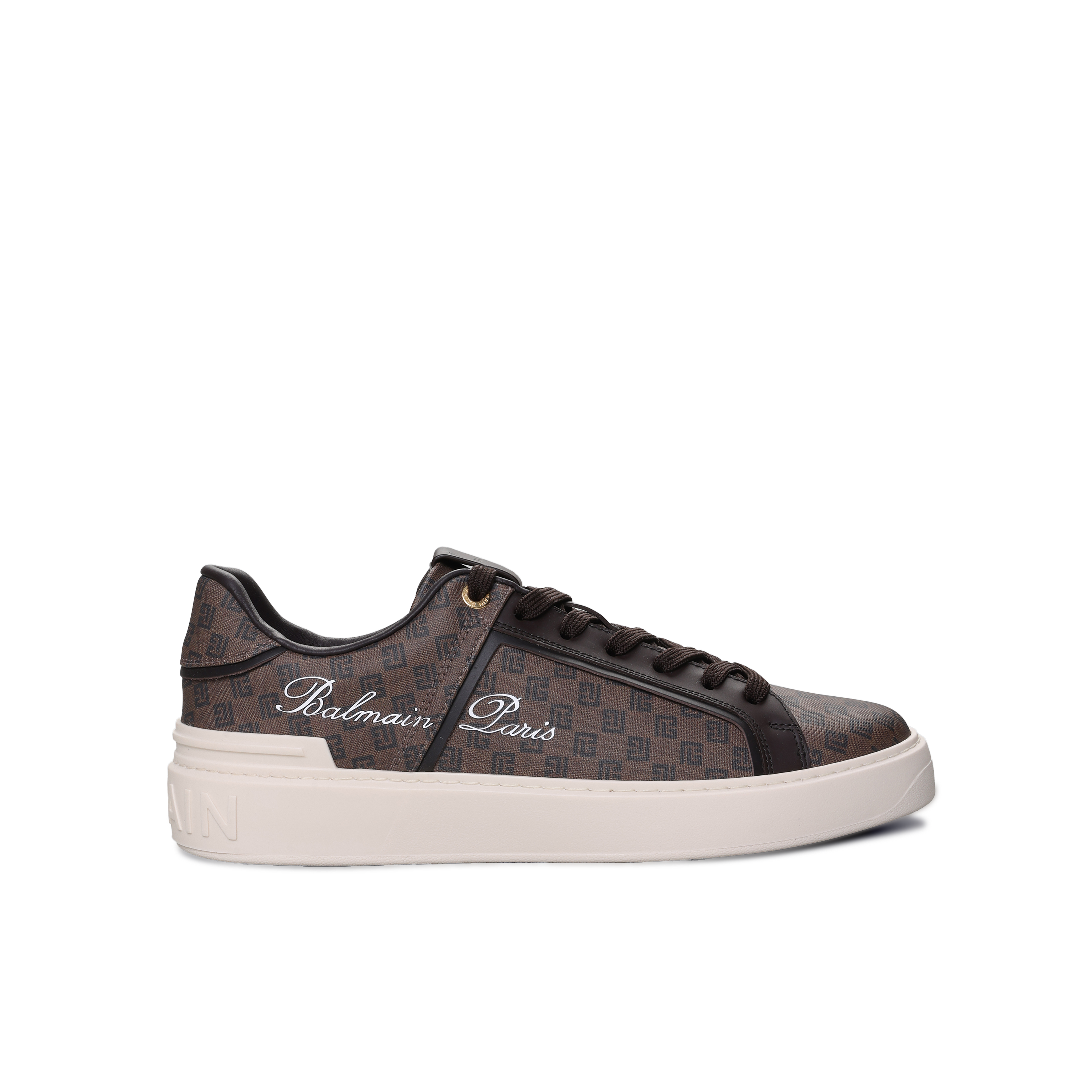 Sneakers Café Balmain B-Court-Mini Monogram