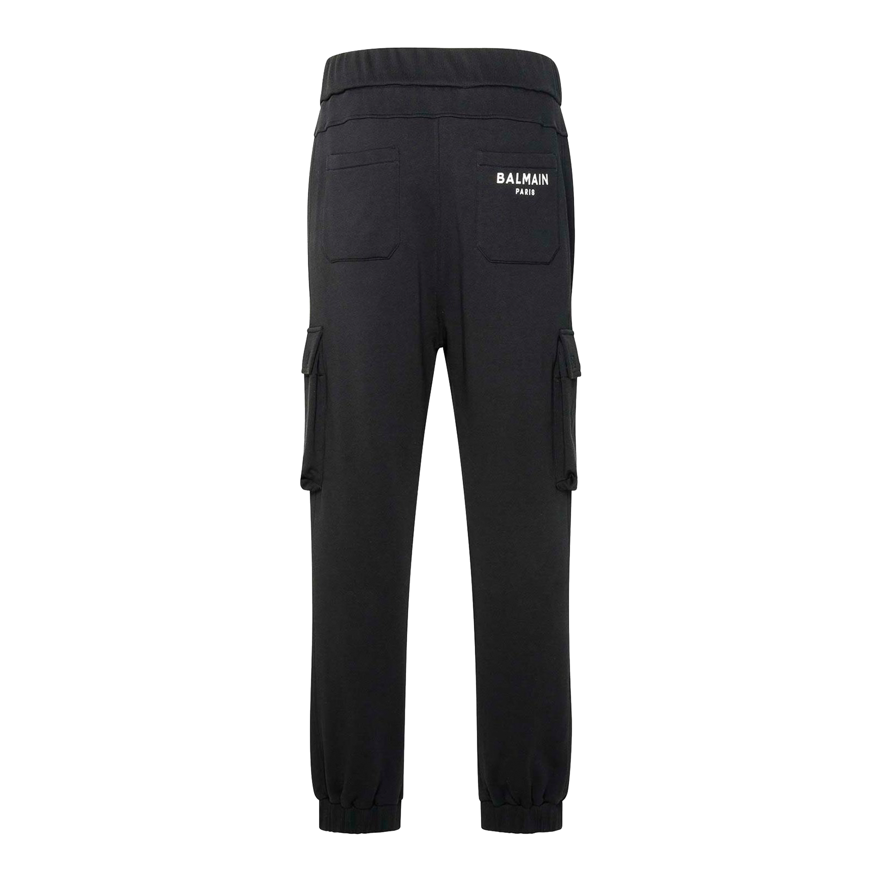 Sudadera Negra Balmain Print