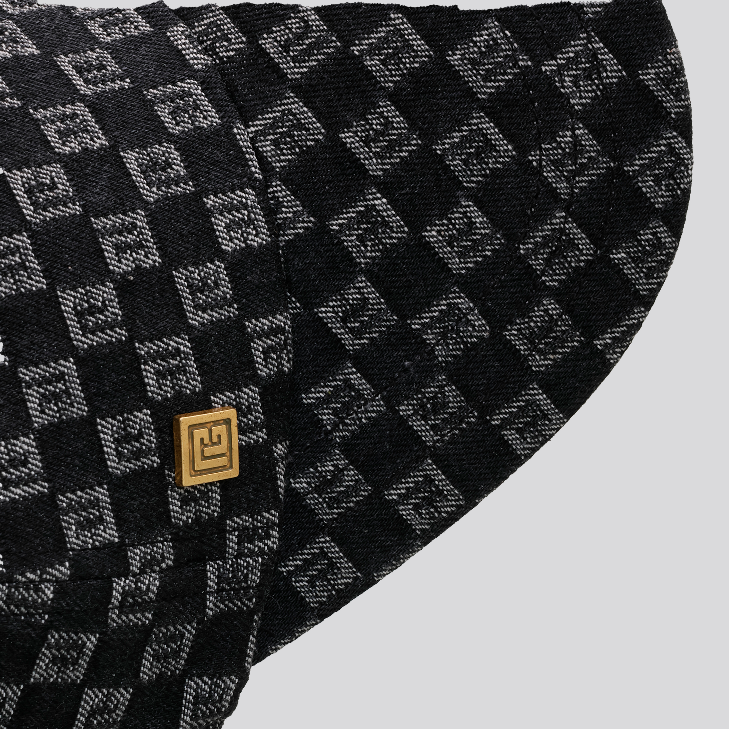 Gorra Negro Balmain Pb Monogram