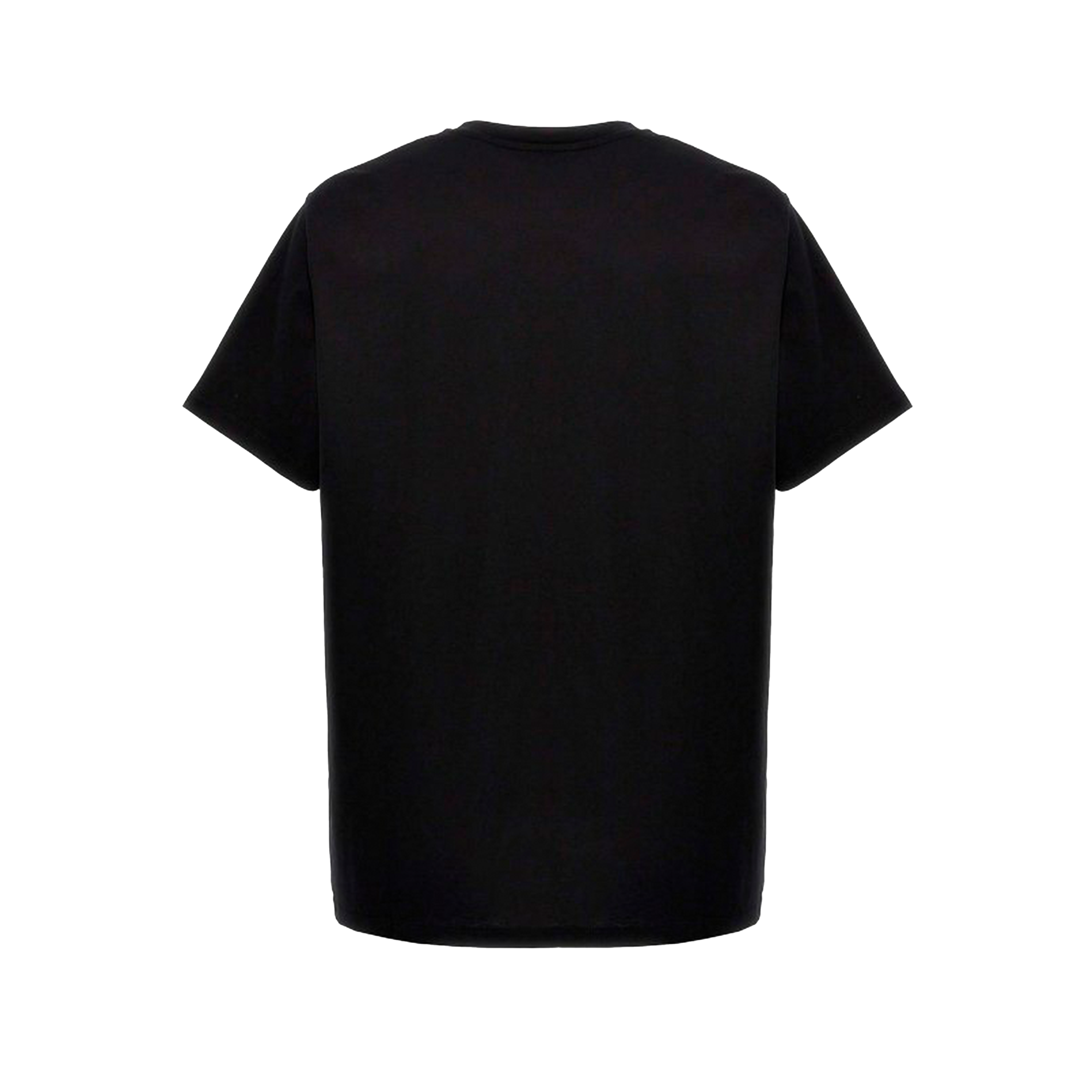 Camiseta Negra Balmain Reflect Logo