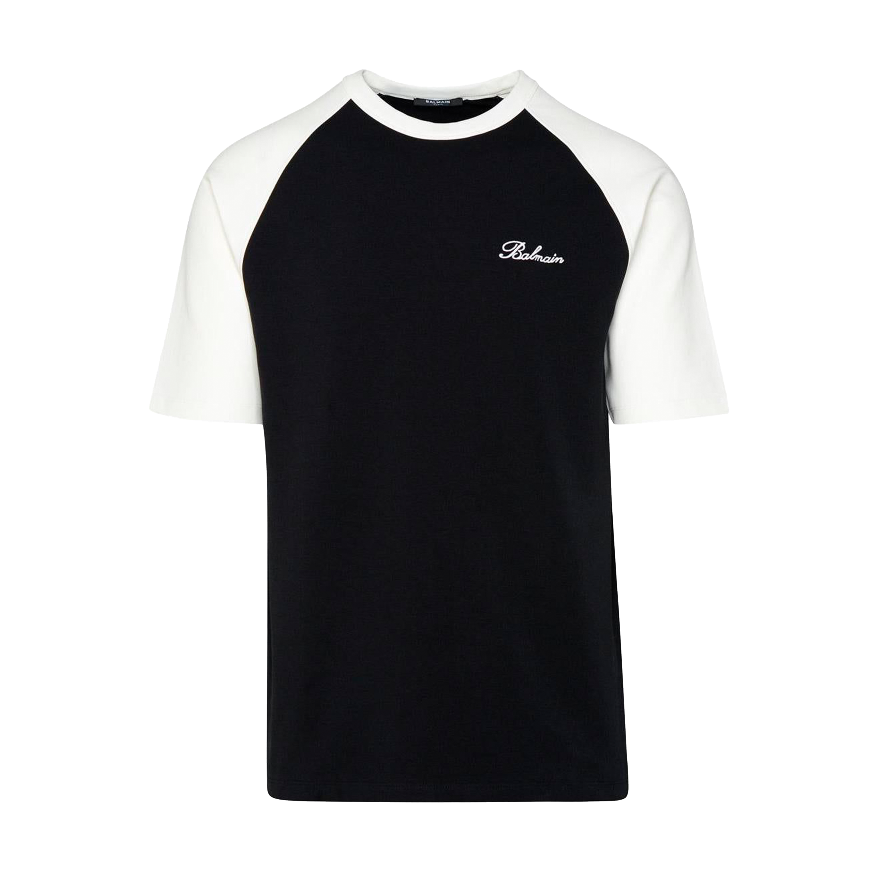 Camiseta Negra Balmain Signature