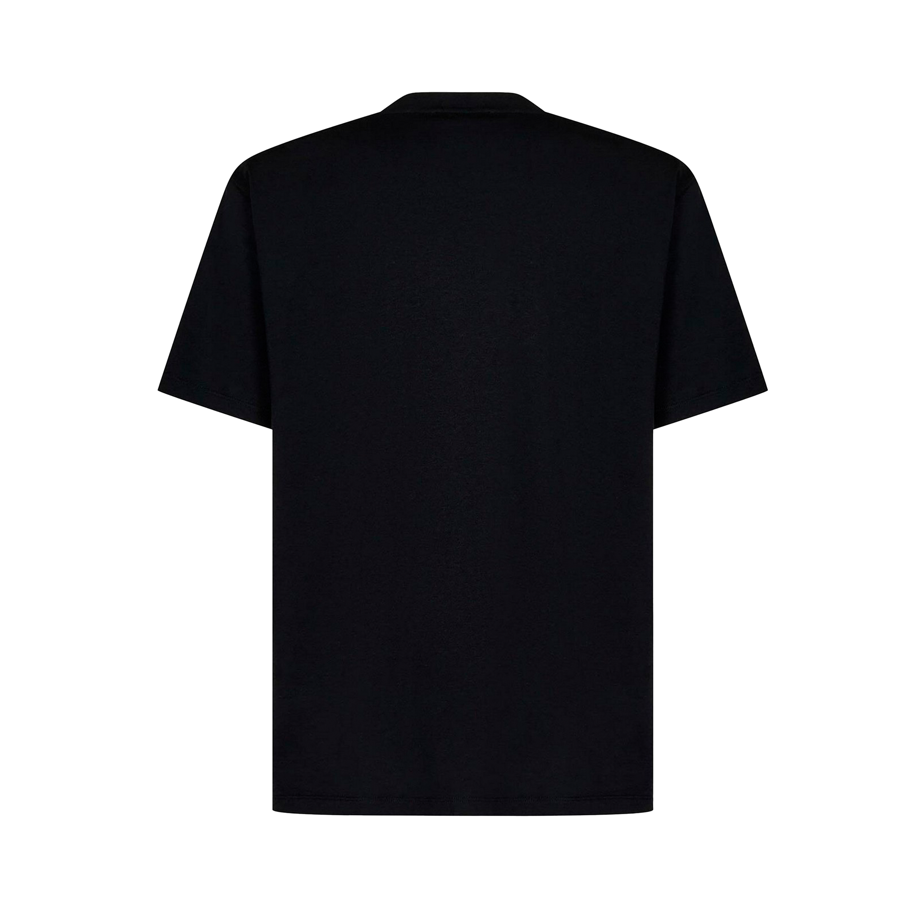 Camiseta Negra Balmain Paris Logo