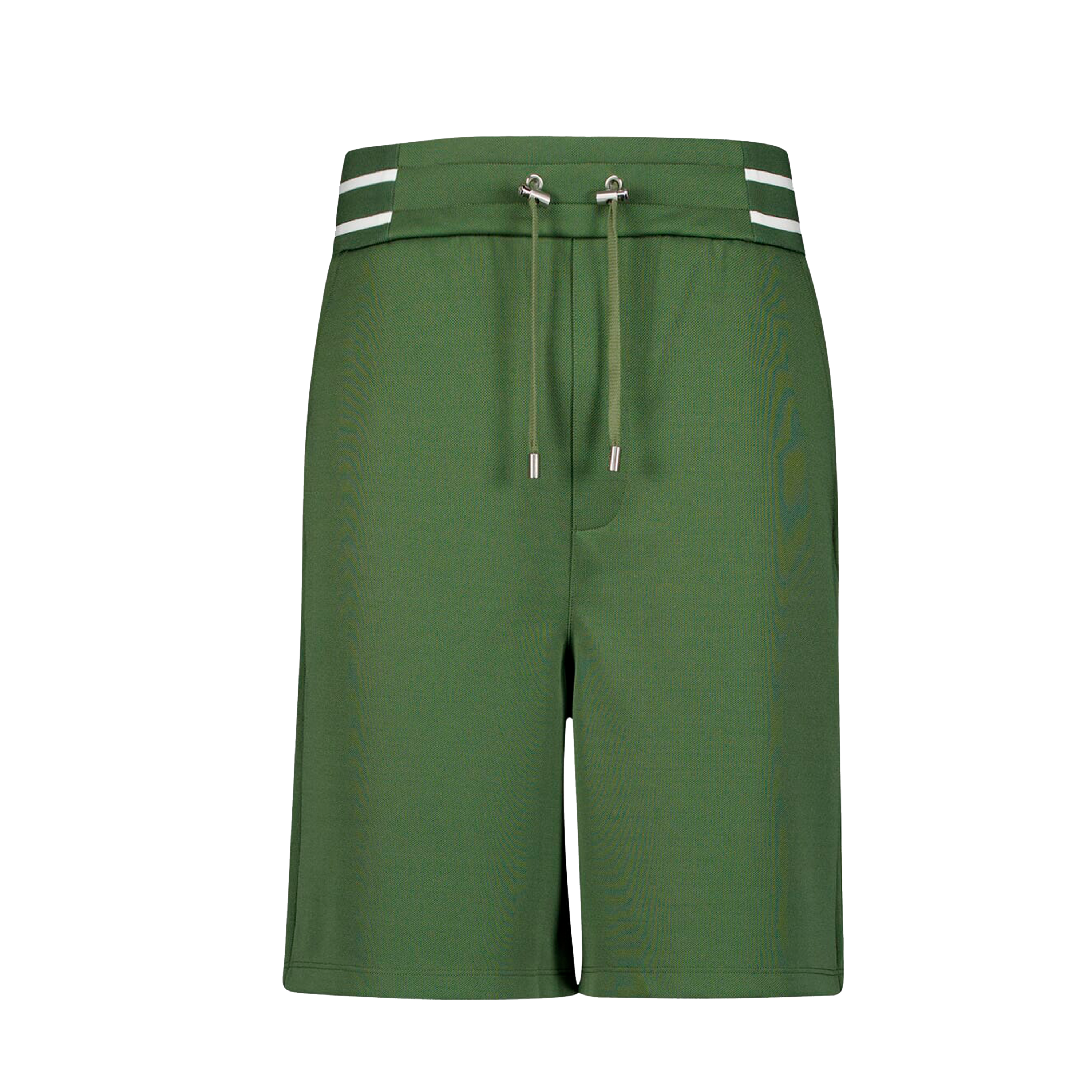 Shorts Verde Balmain PB Patch