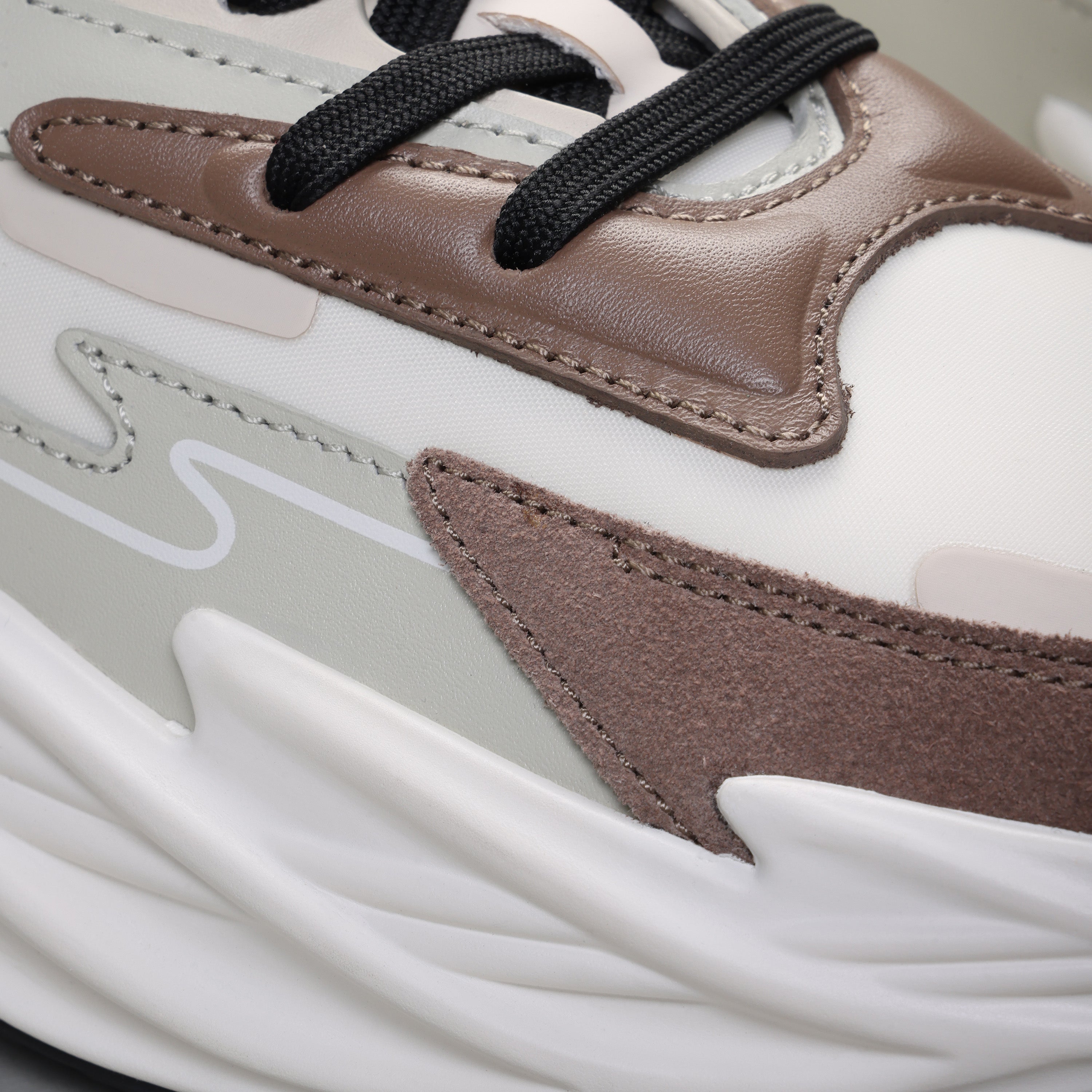 Sneakers Blancos Café Balmain Run-Row