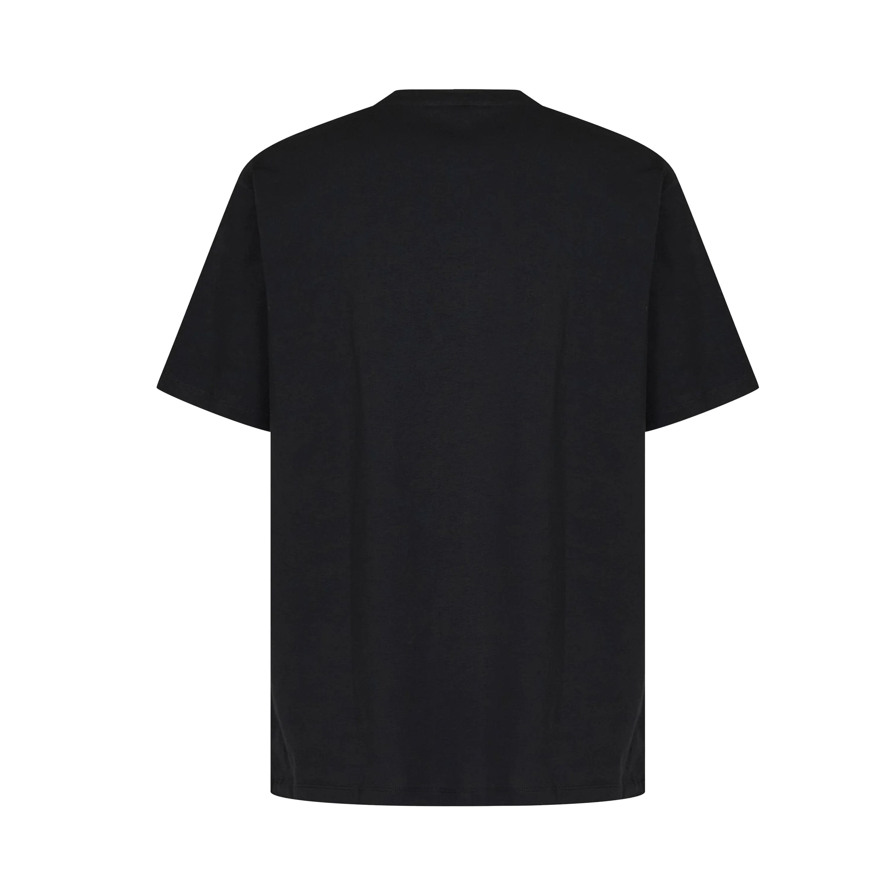 Camiseta Negra Balmain Flock & Foil
