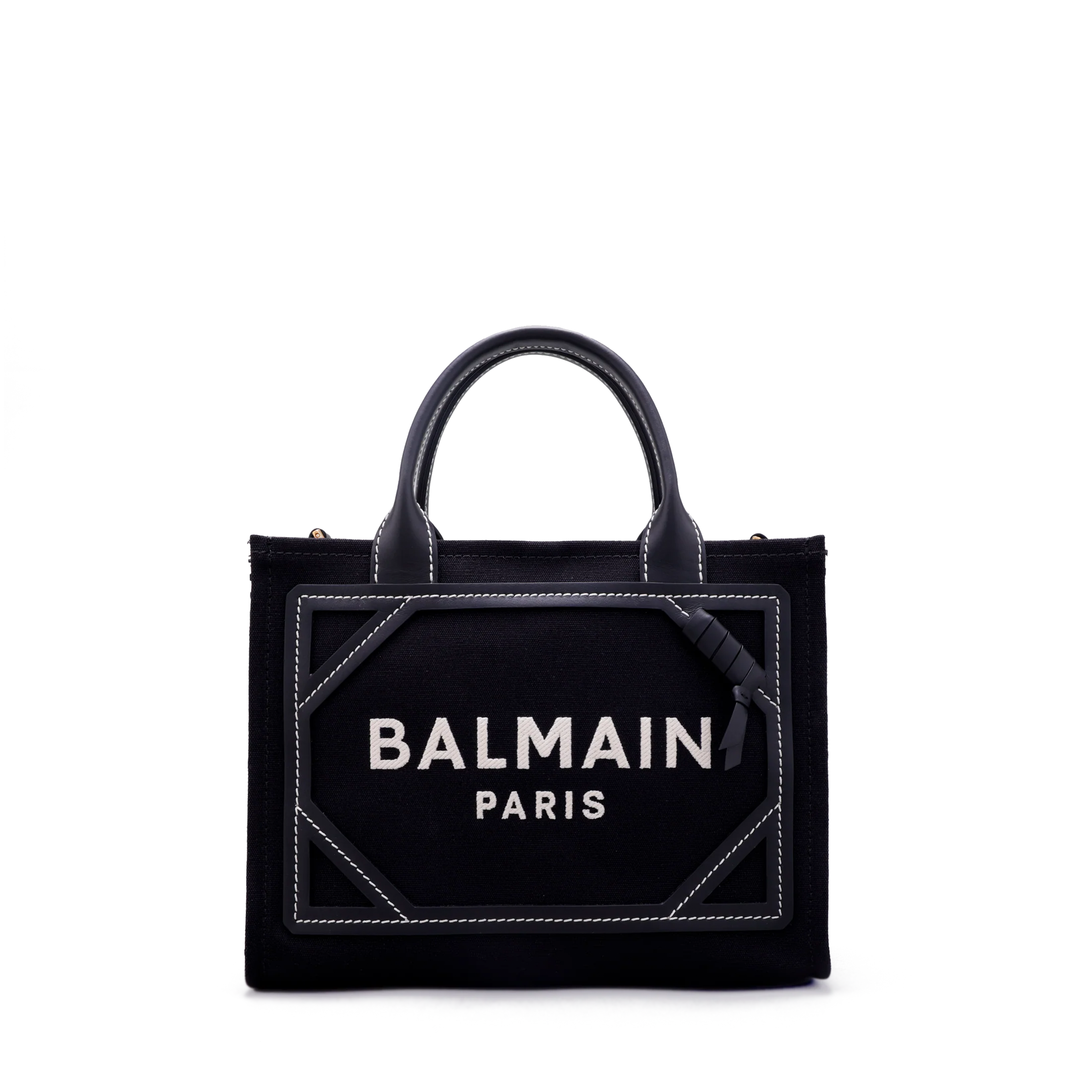 Cartera Negra Balmain B-Army Medium