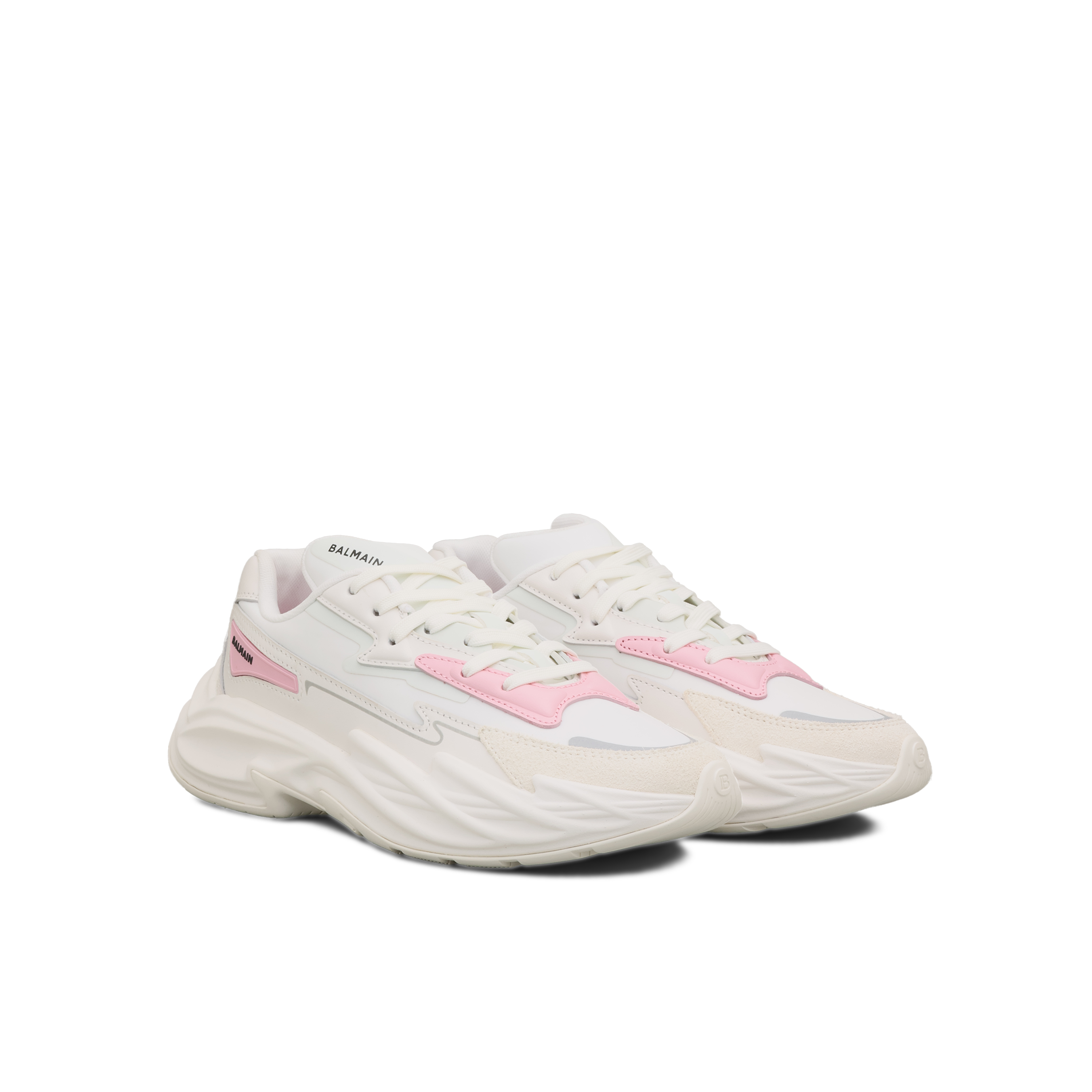 Sneakers Blancos Balmain Run-Row-Faux