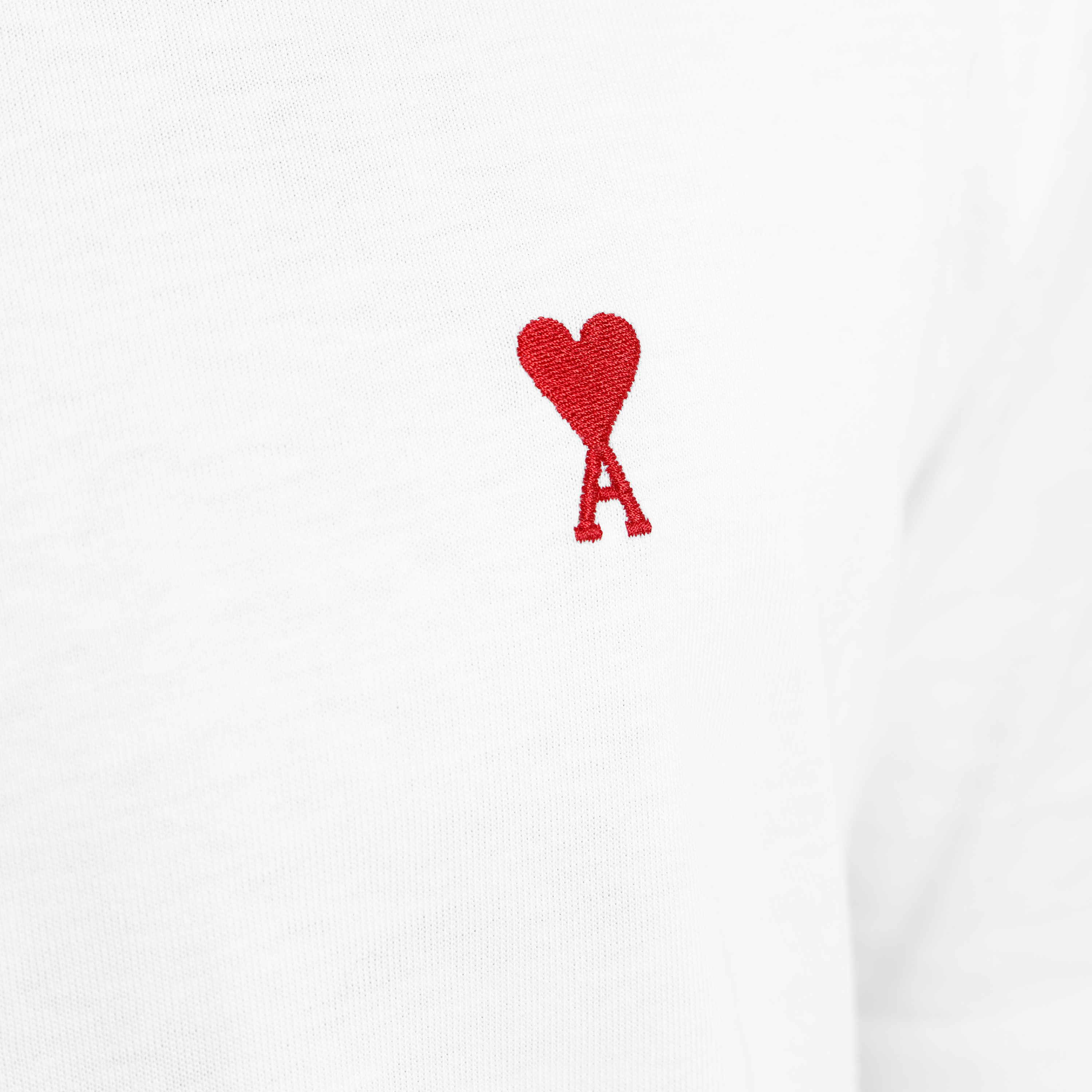 Camiseta Blanca Ami Paris Coeur