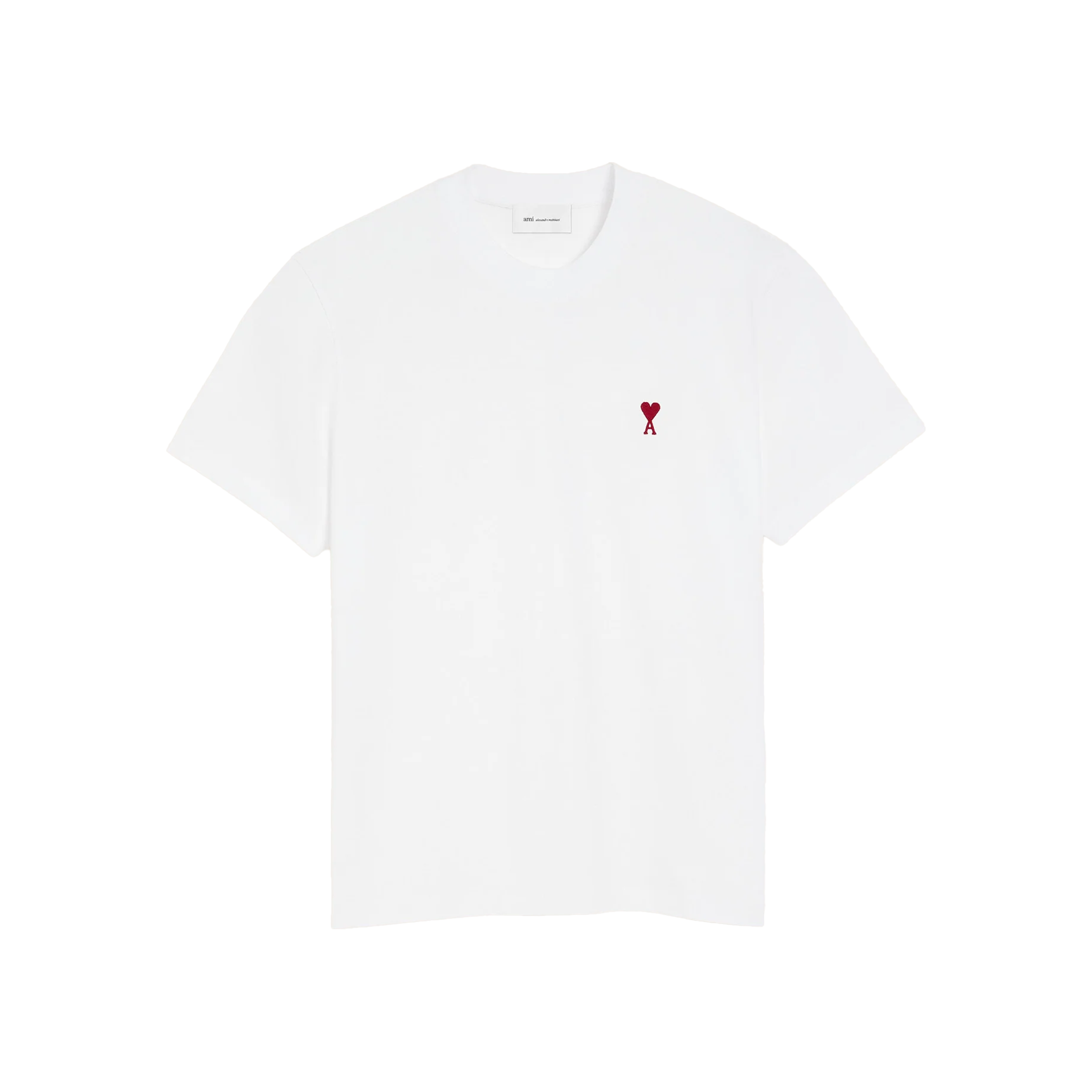 Camiseta Blanca Ami Paris Coeur