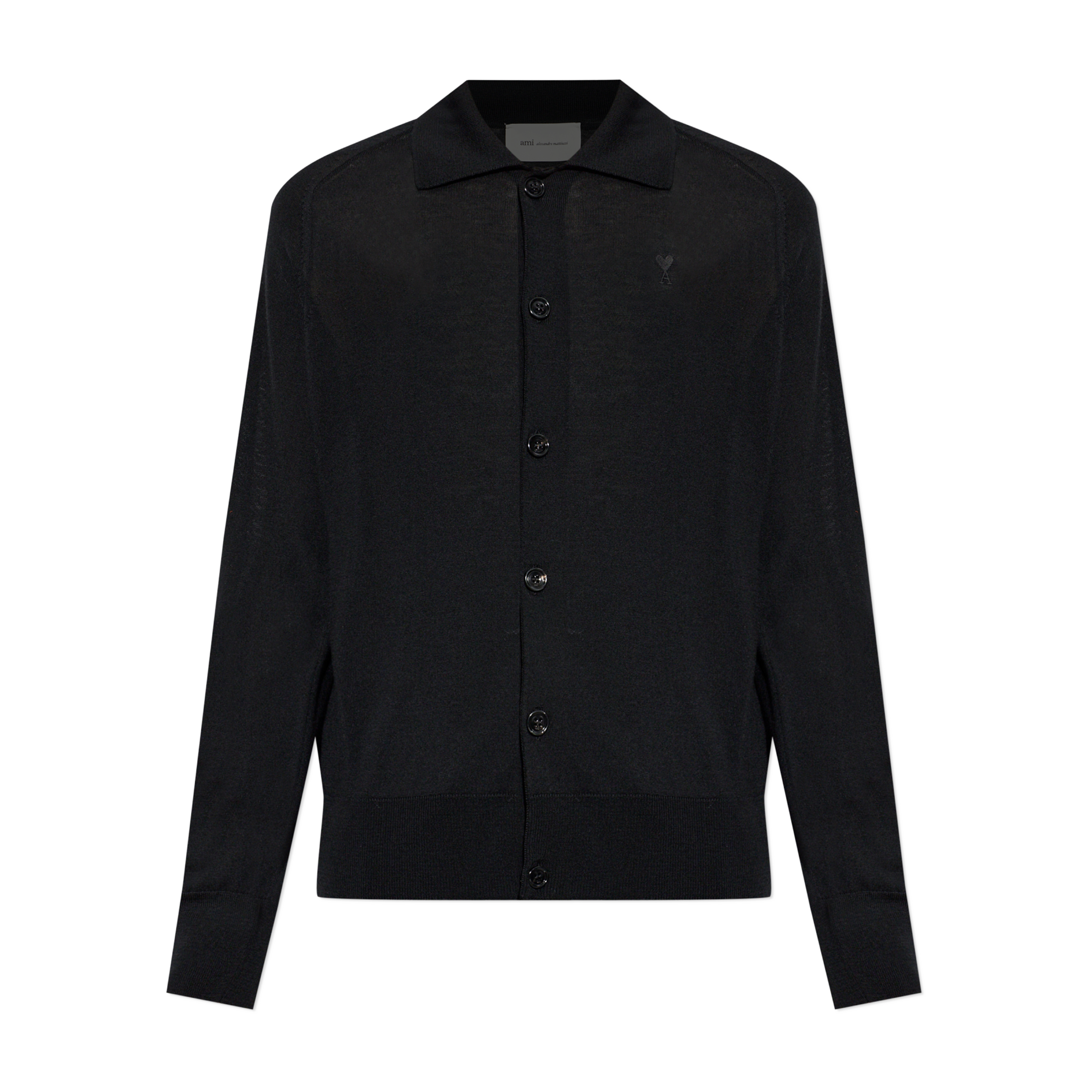 Buzo Negro Ami Paris Coeur