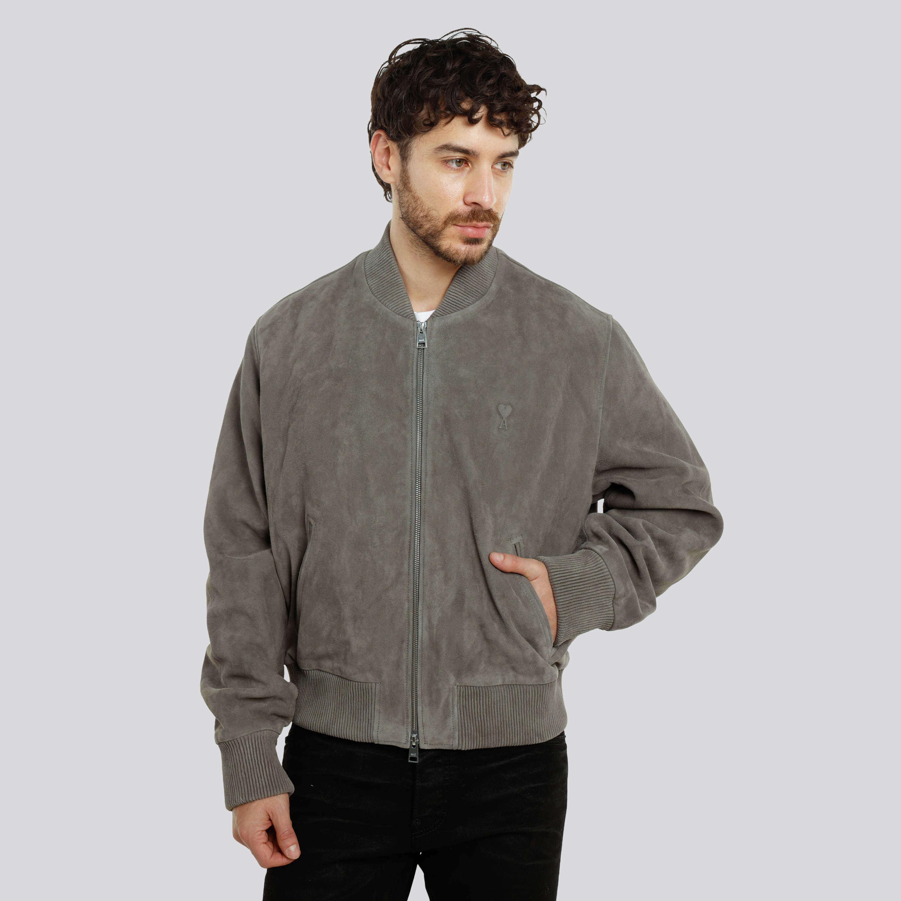 Chaqueta Gris Ami Paris De Coeur