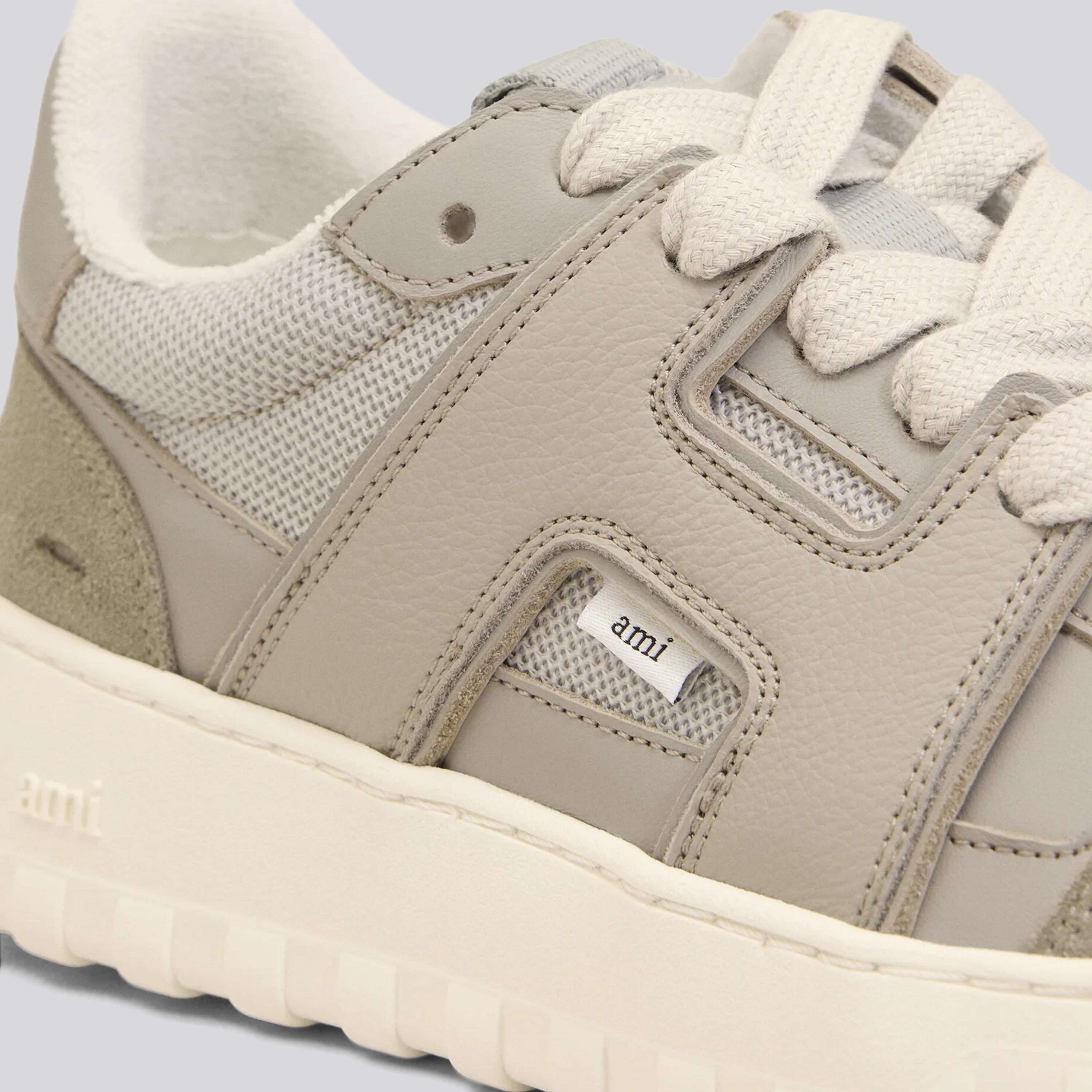 Sneakers Gris Ami Paris A Walk