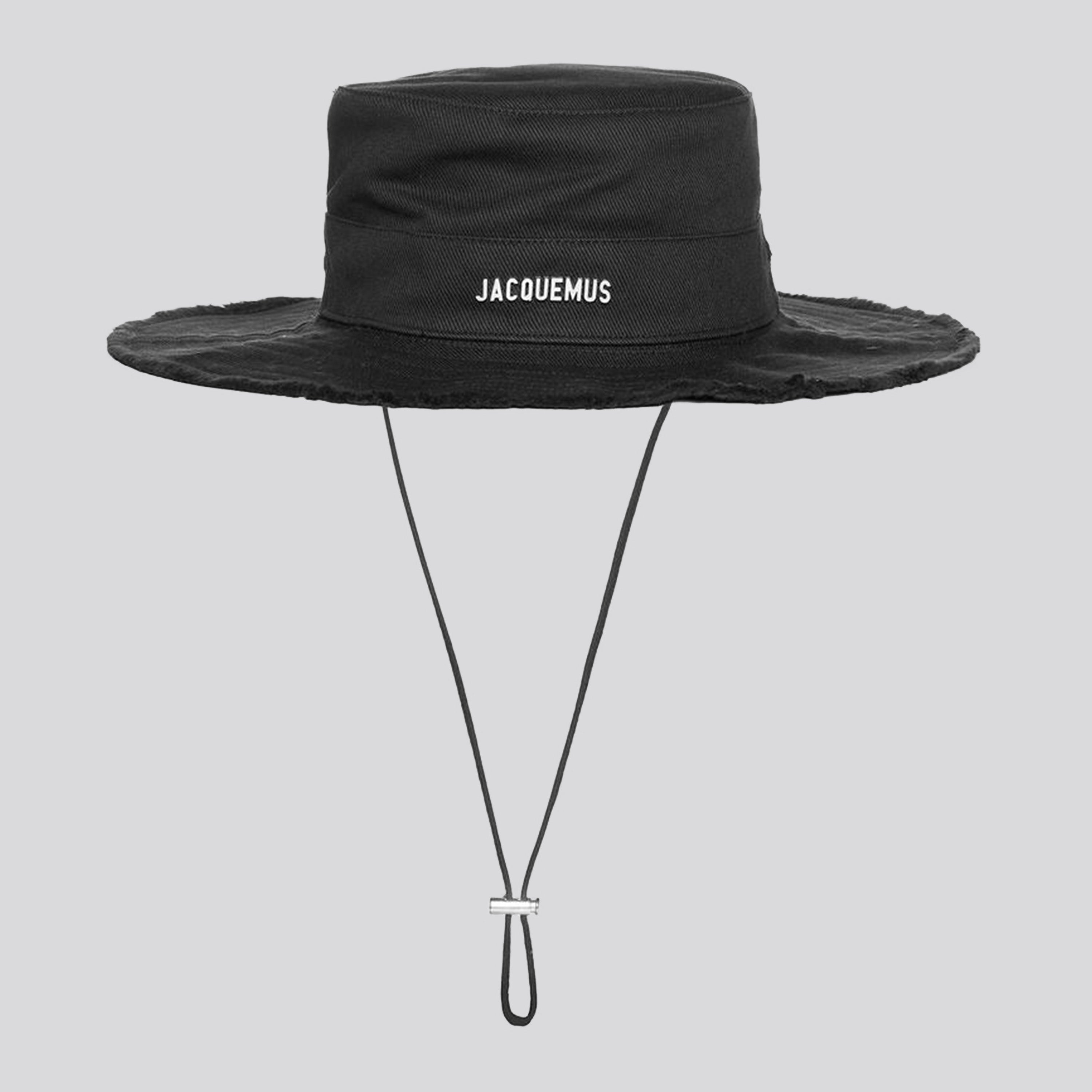 Gorro Negro Jacquemus Le Bob Artichaut