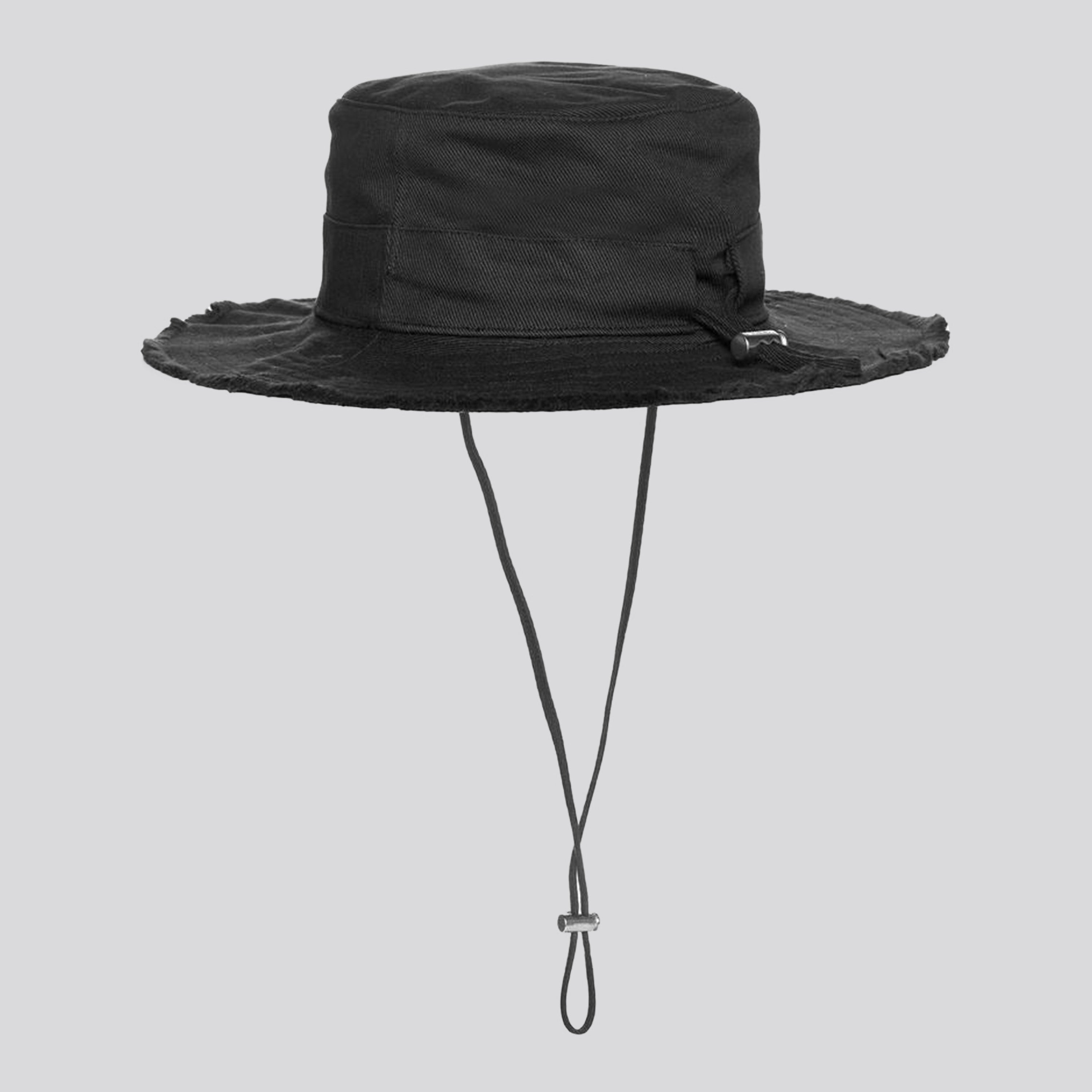 Gorro Negro Jacquemus Le Bob Artichaut