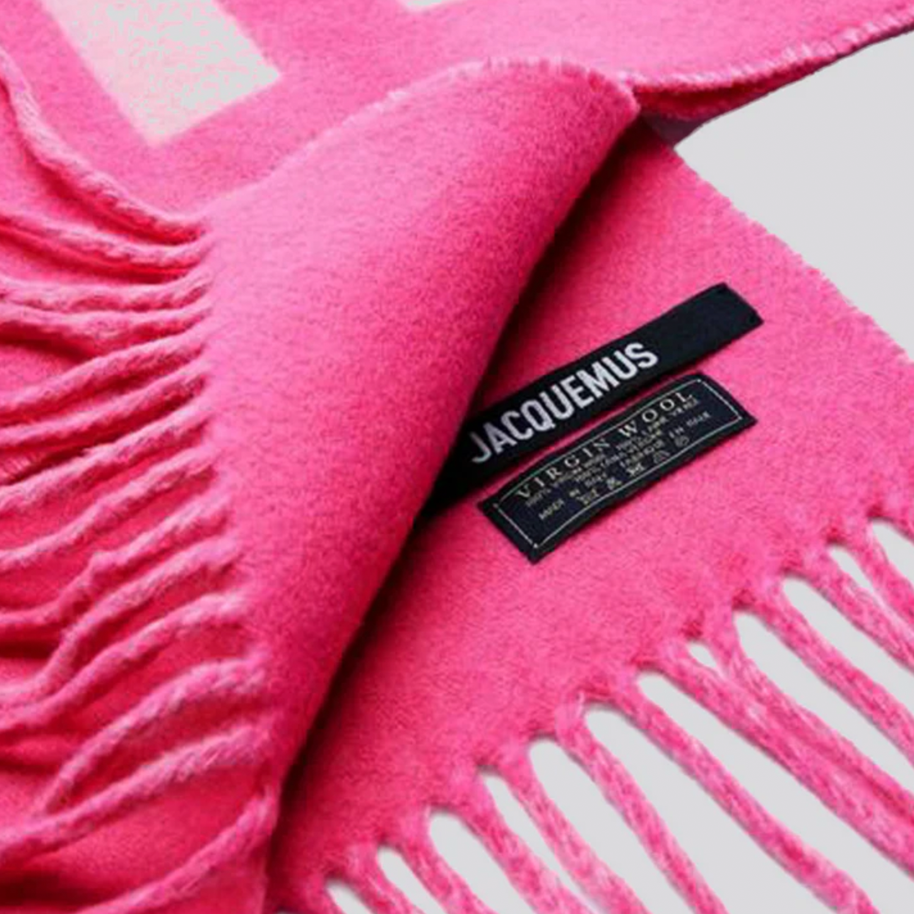 Bufanda Rosada Jacquemus L'Echarpe Jacquemus