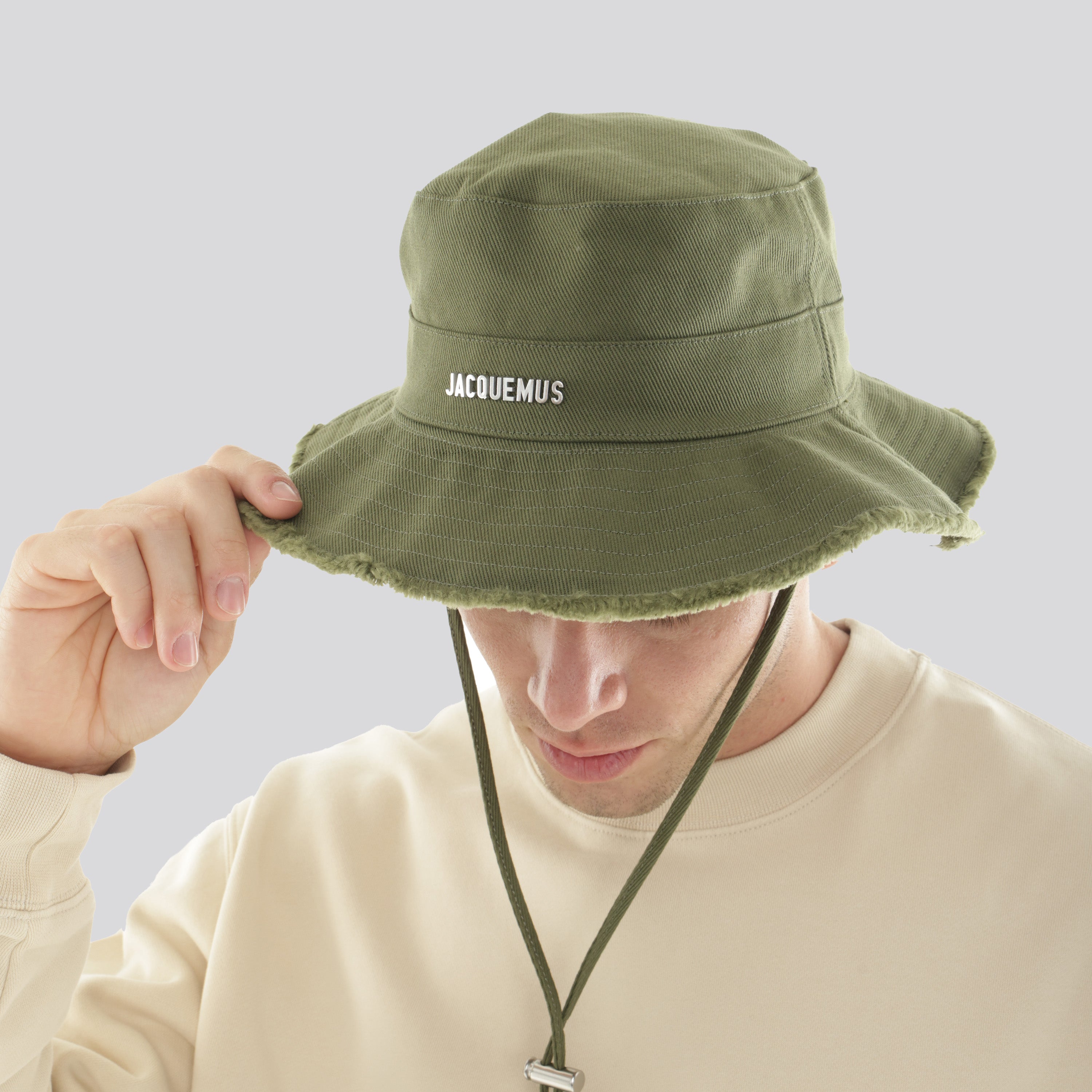 Gorro Verde Jacquemus Le Bob Artichaut