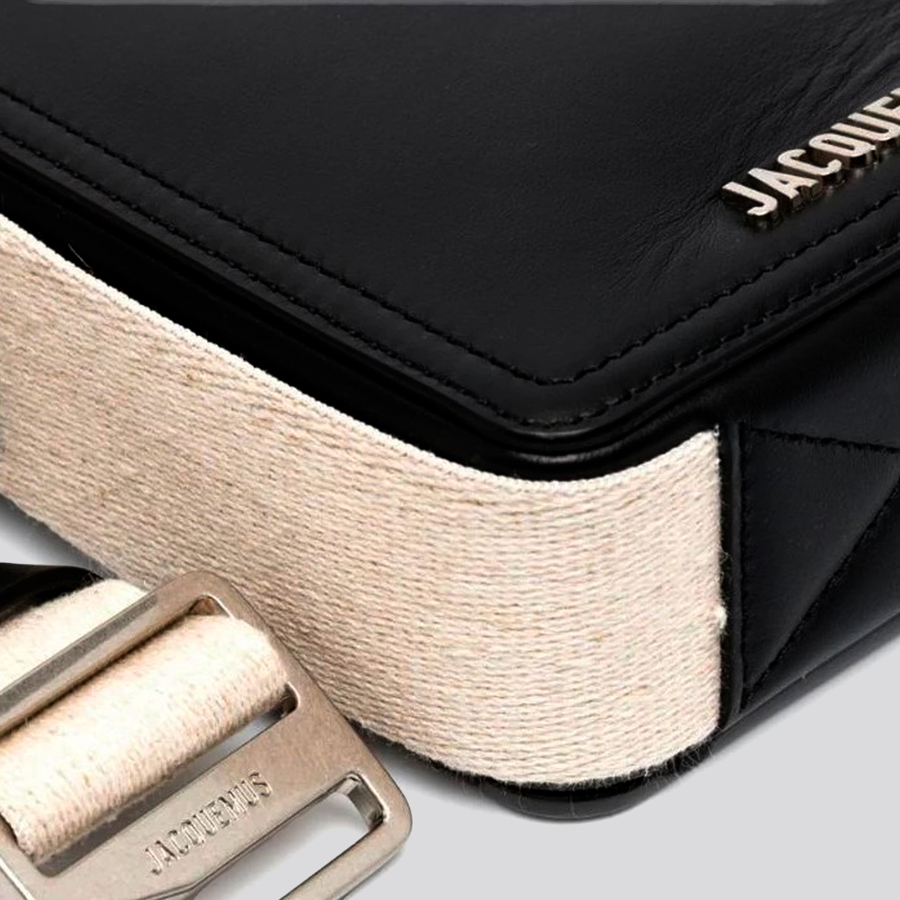 Bolso Negro Jacquemus Le Cuerda Vertical