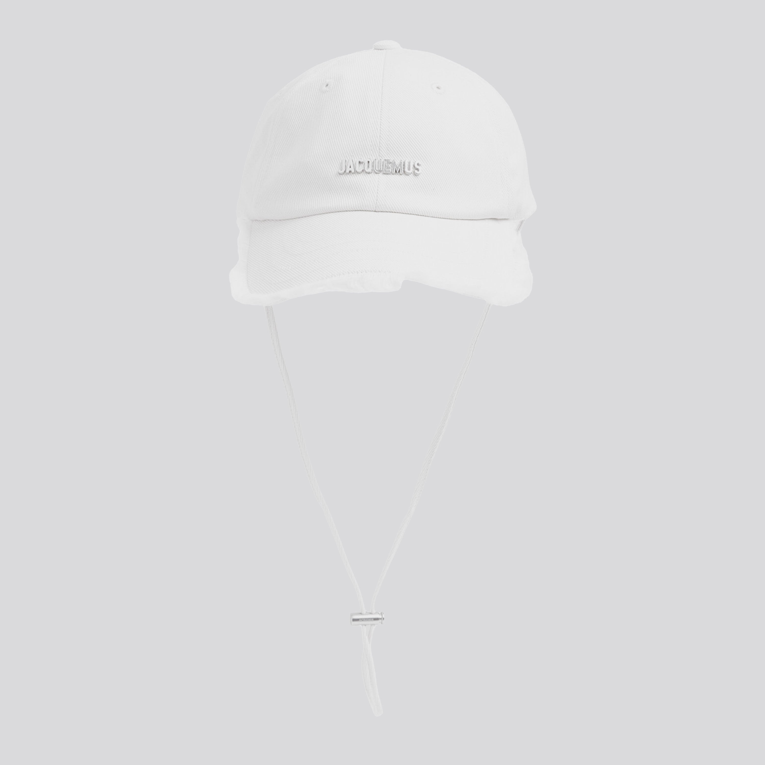 Gorra Blanca Jacquemus La Casquette Artichaut