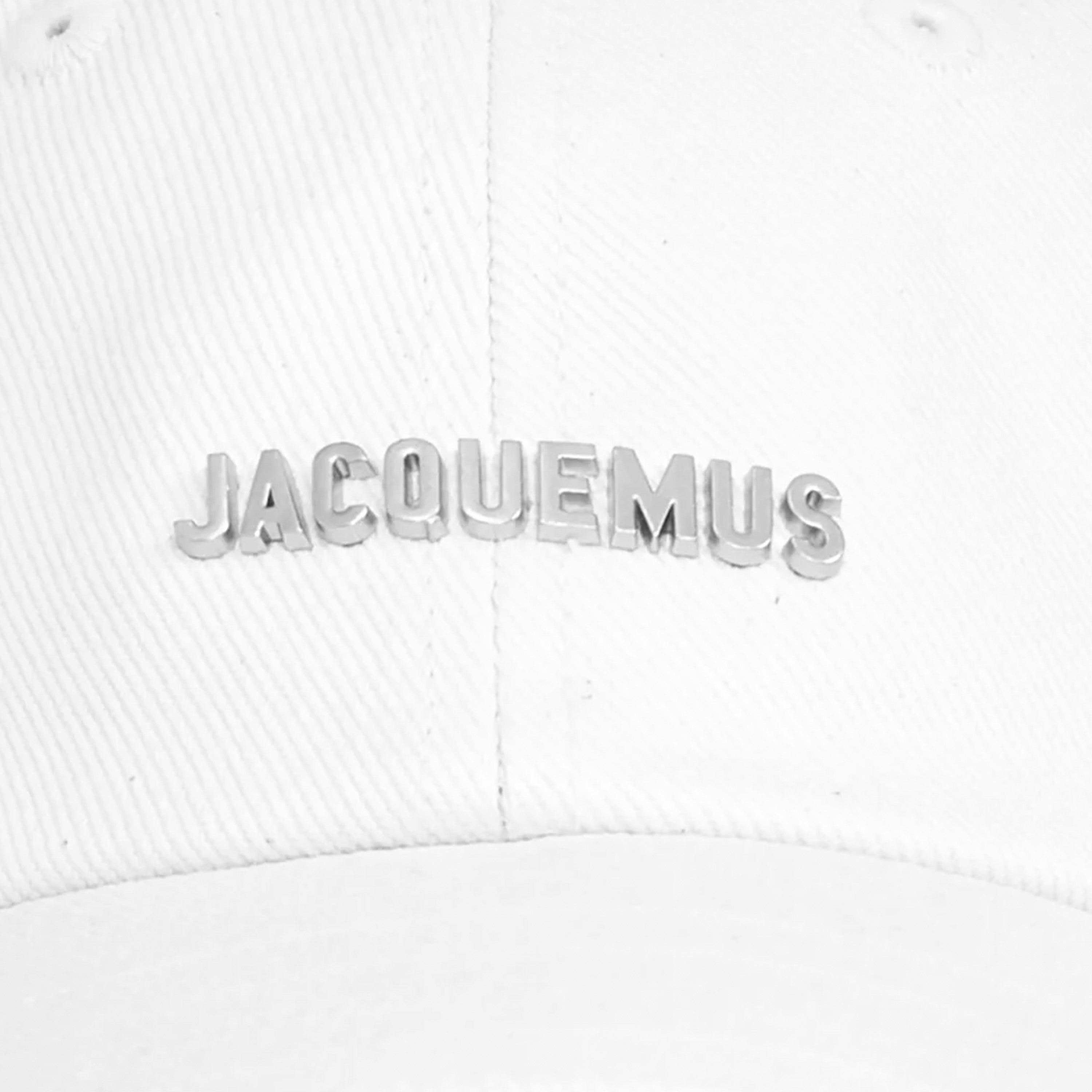 Gorra Blanca Jacquemus La Casquette Artichaut