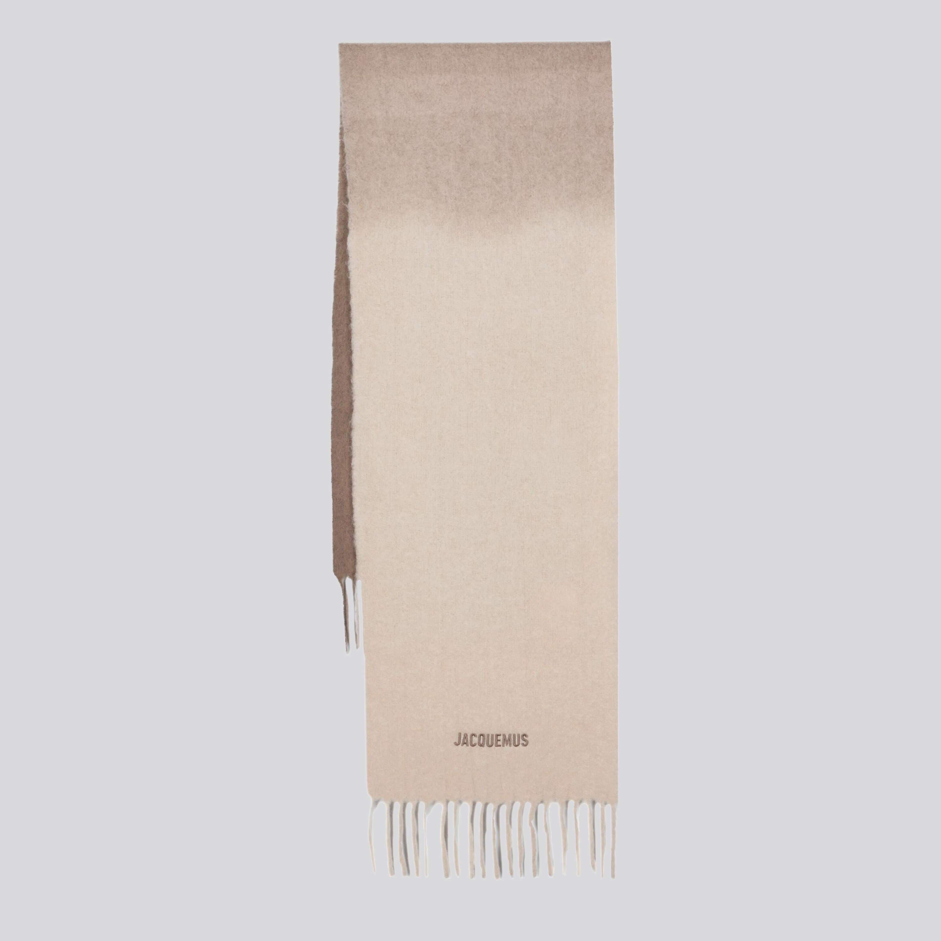 Bufanda Beige Jacquemus L'Echarpe Moisson