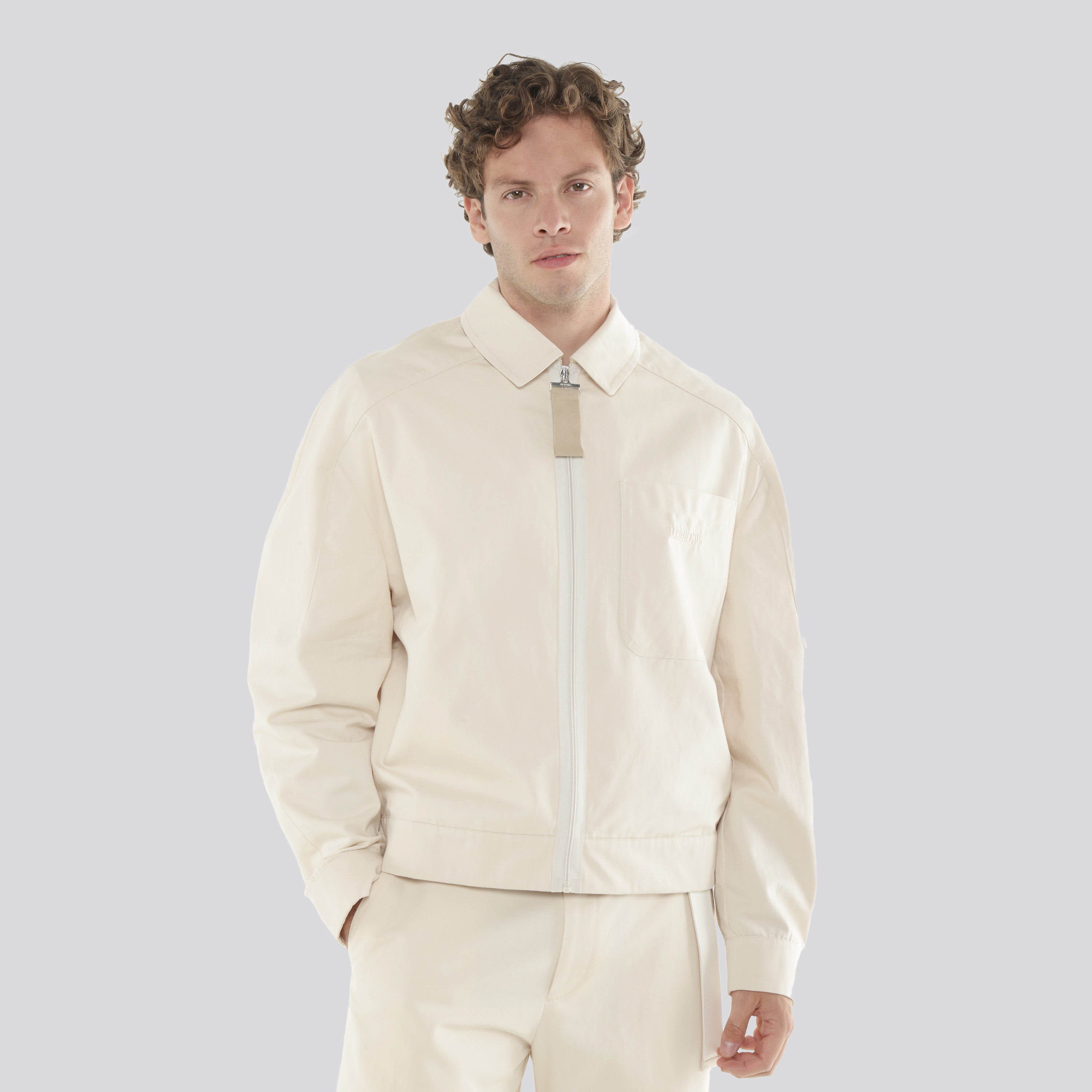 Chaqueta Beige Jacquemus Le Blouson Linu