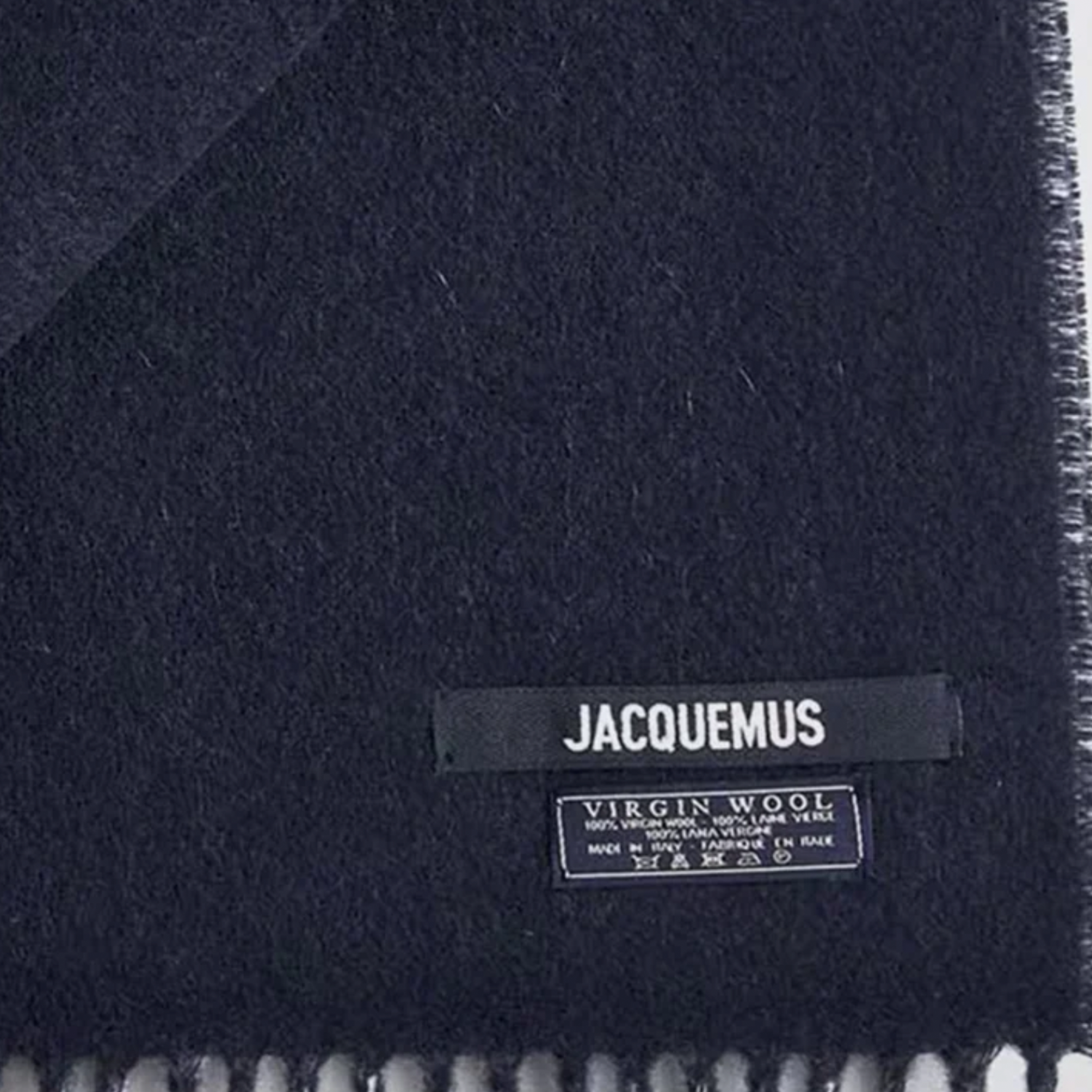 Bufanda Negra Jacquemus L'Echarpe Jacquemus