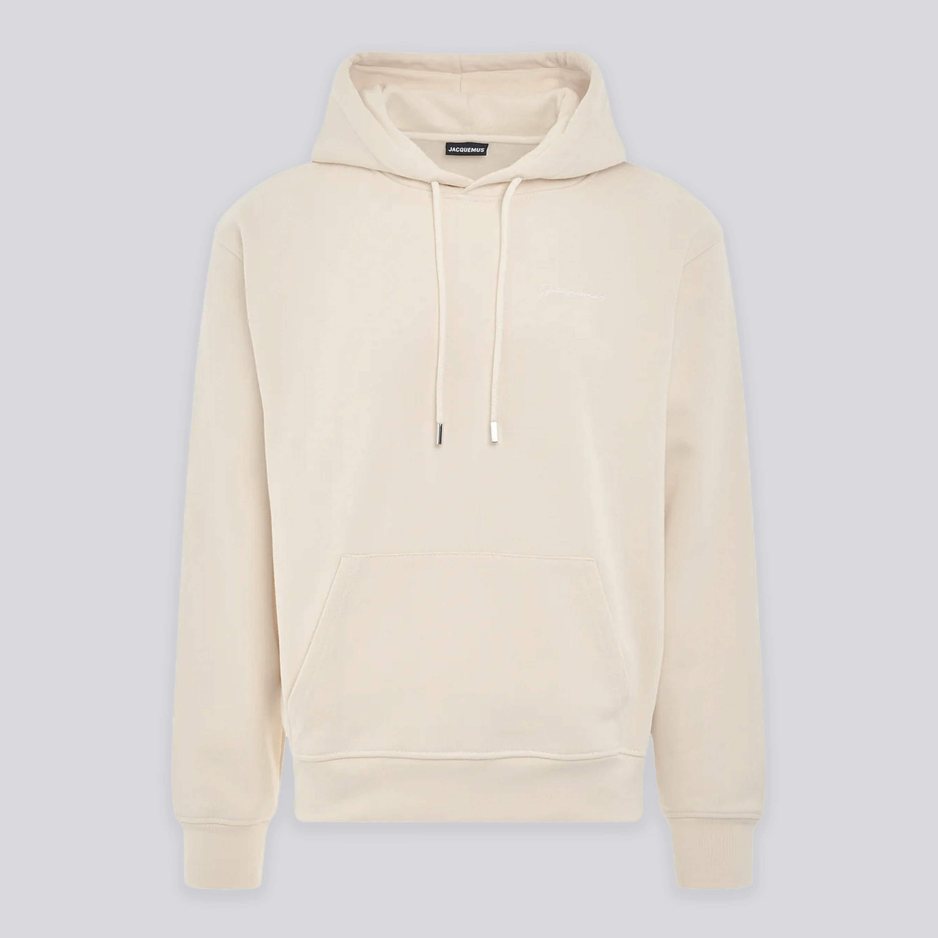 Buzo Beige Jacquemus Le Sweatshirt Brode