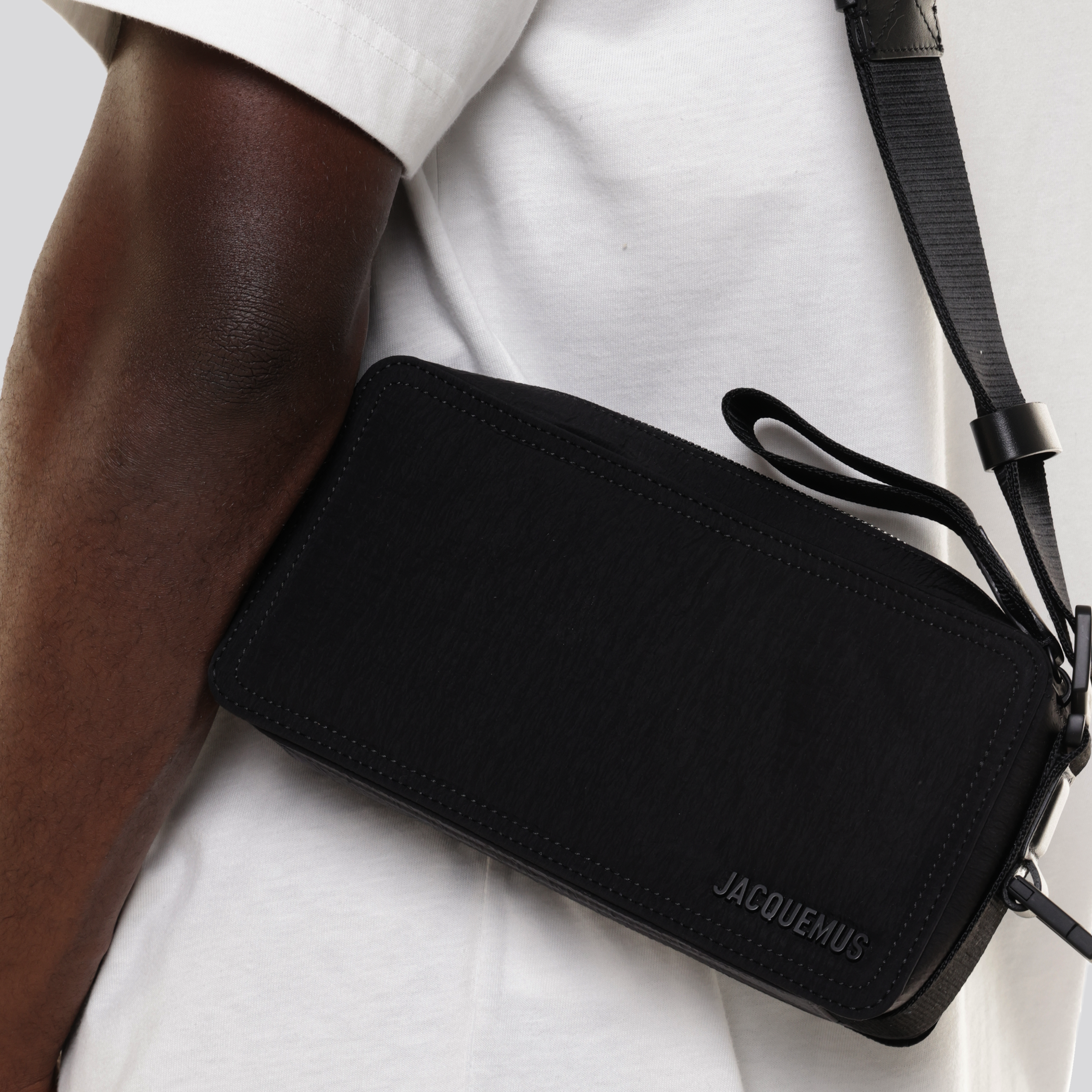 Bolso Negro Jacquemus Le Cuerda Horizontal