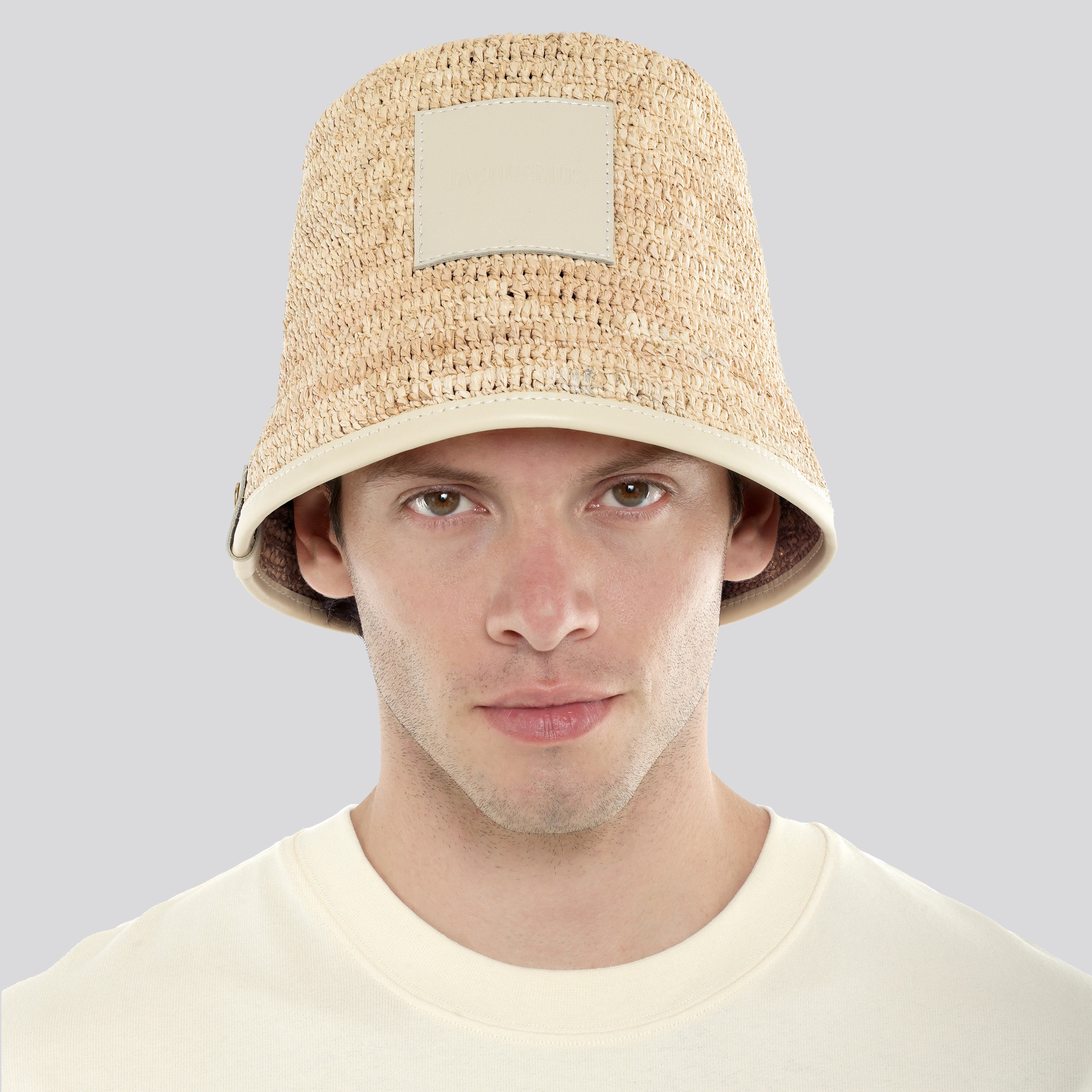 Sombrero Beige Jacquemus Le Bob Soli