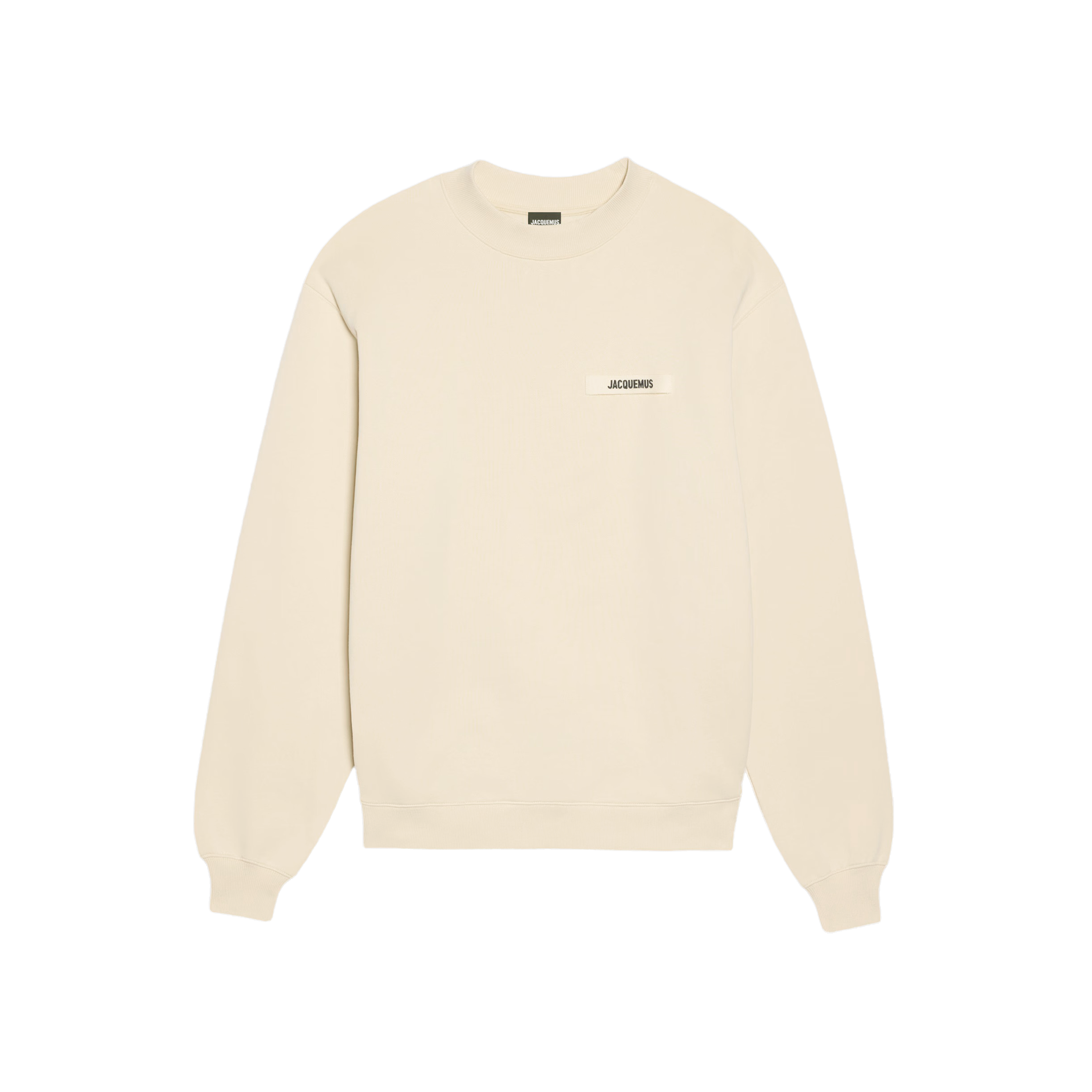 Buzo Beige Jacquemus Le Sweatshirt Gros Grain