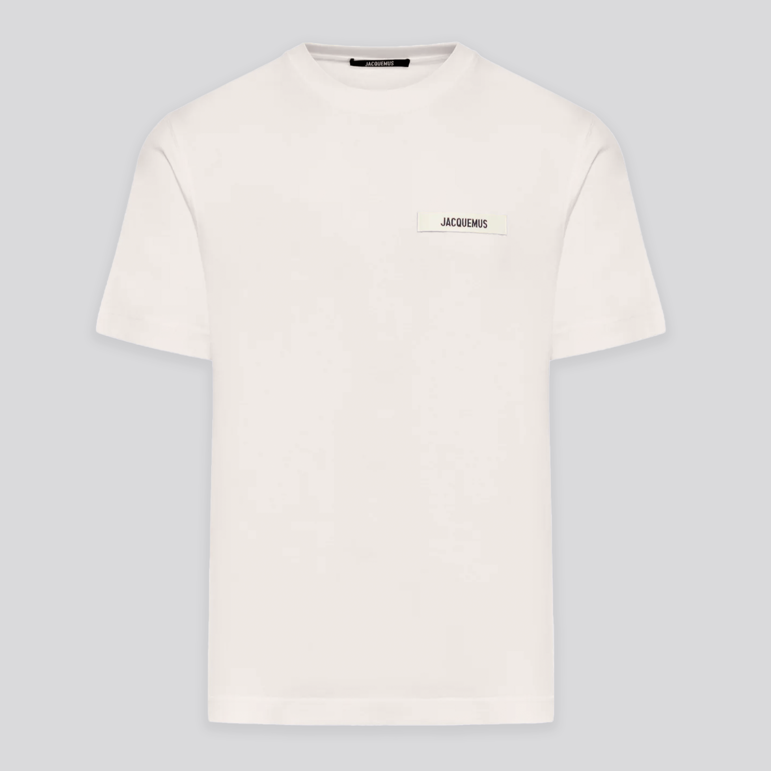 Camiseta Beige Jacquemus Le Tshirt Gros Grain