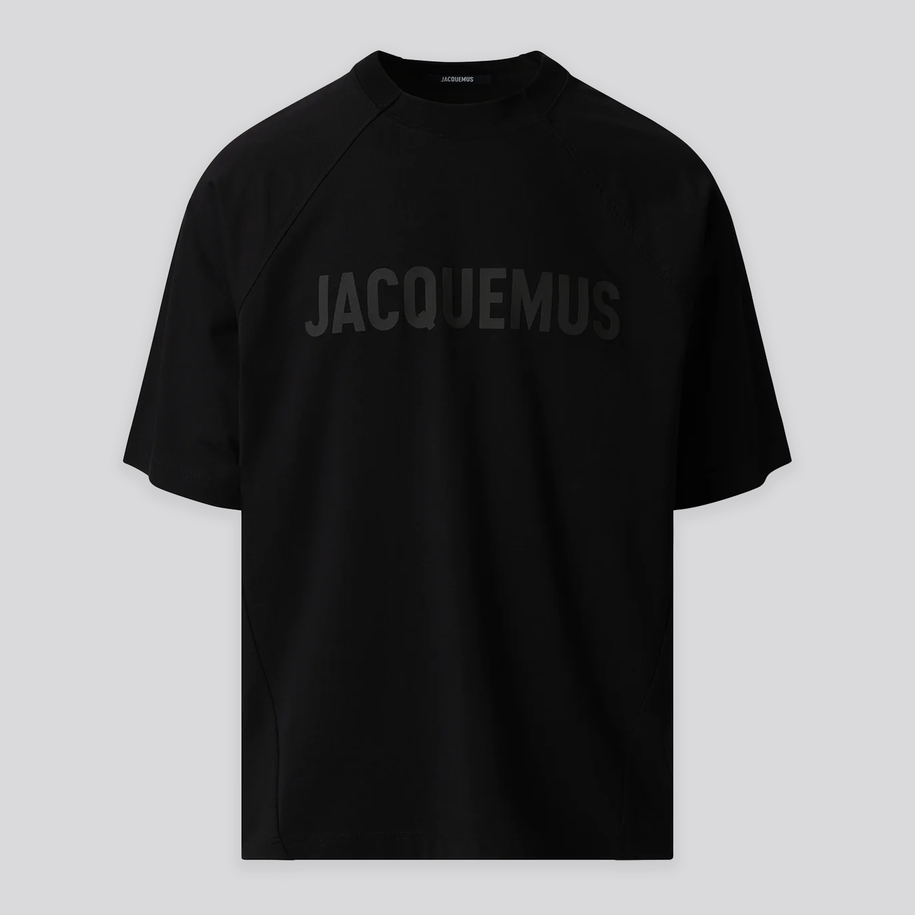 Camiseta Negra Jacquemus Le Tshirt Typo