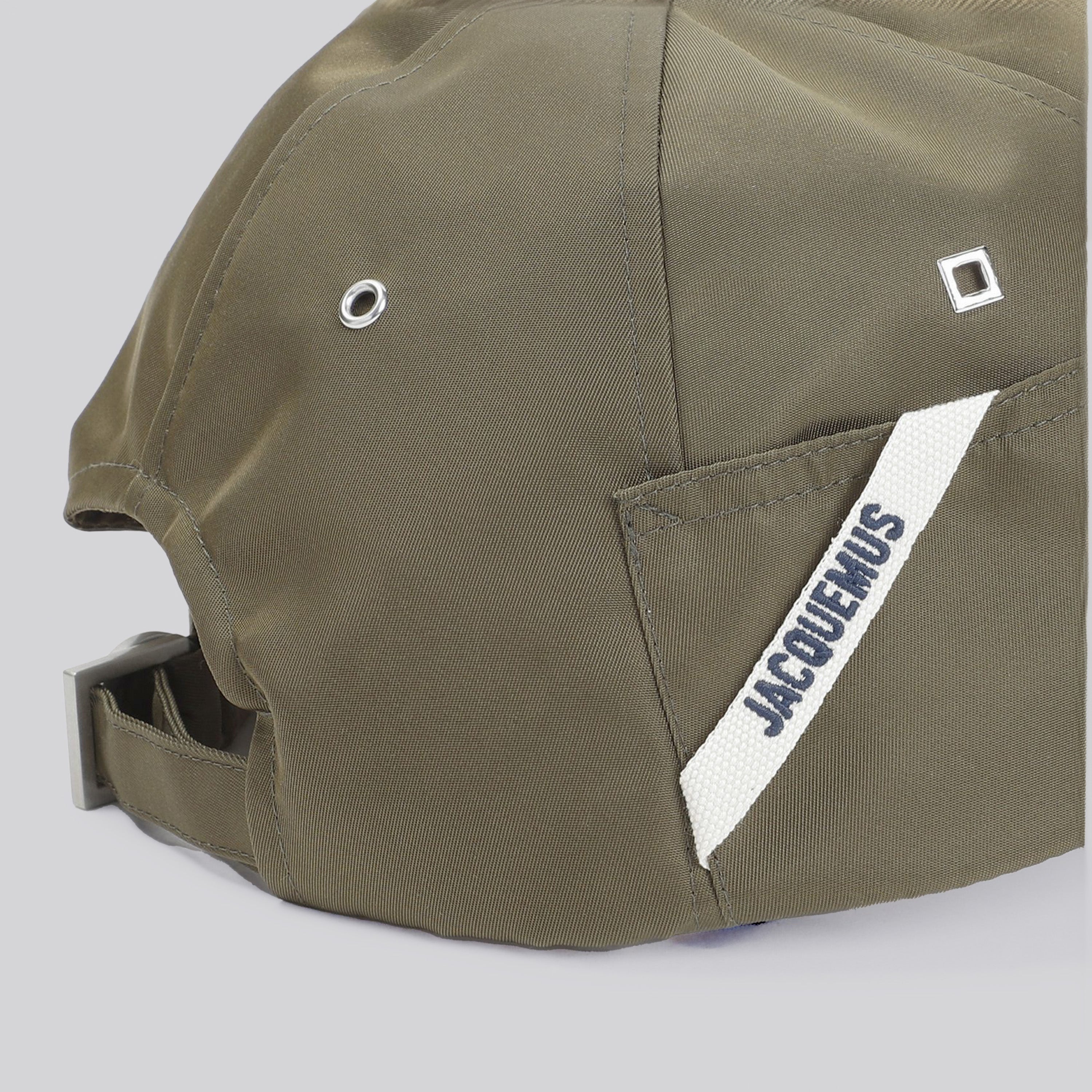 Gorra Verde Jacquemus La Casquette Ovalie