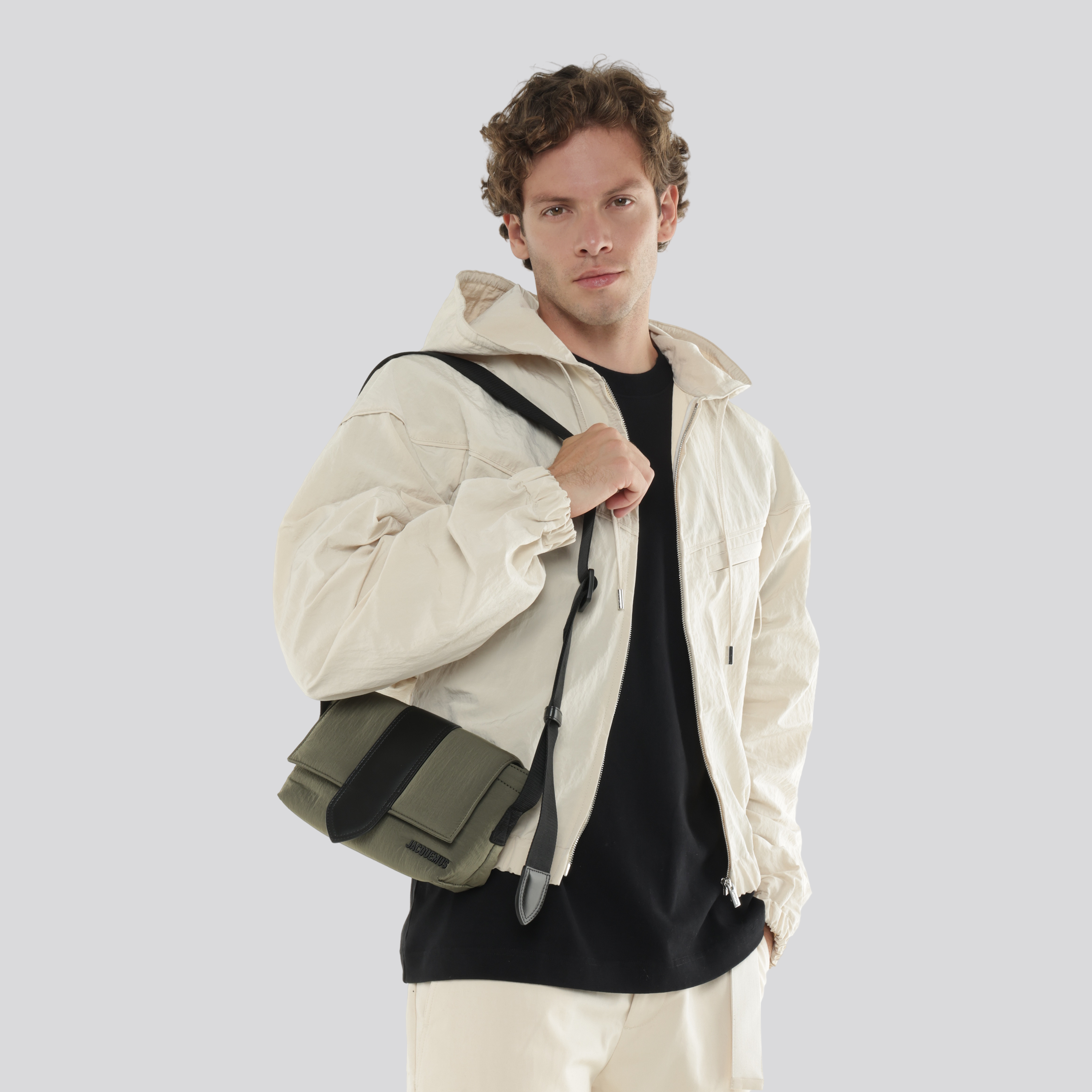 Bolso Verde Jacquemus Le Petit Messenger Bambin