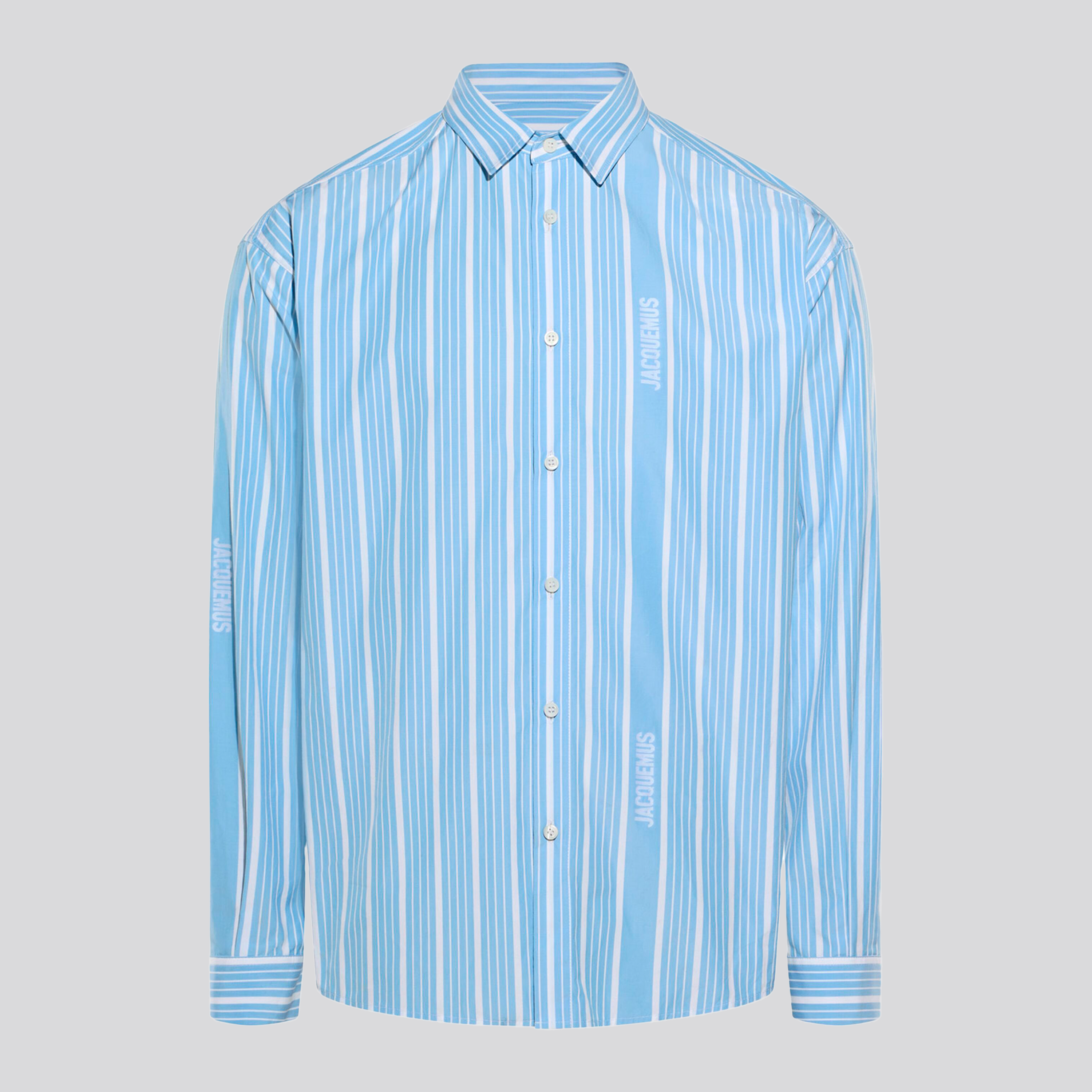 Camisa Azul Jacquemus La Chemise Simon