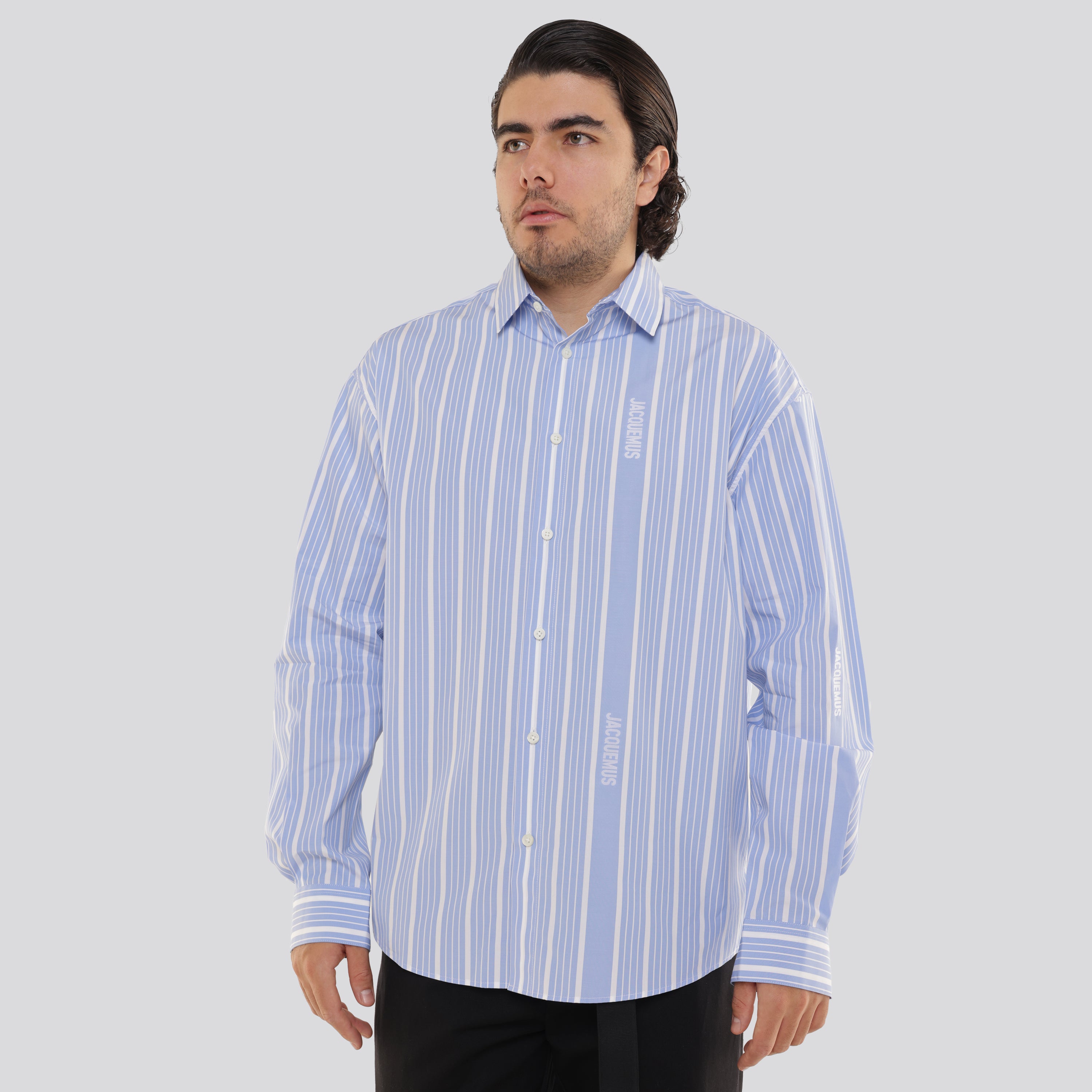 Camisa Azul Jacquemus La Chemise Simon