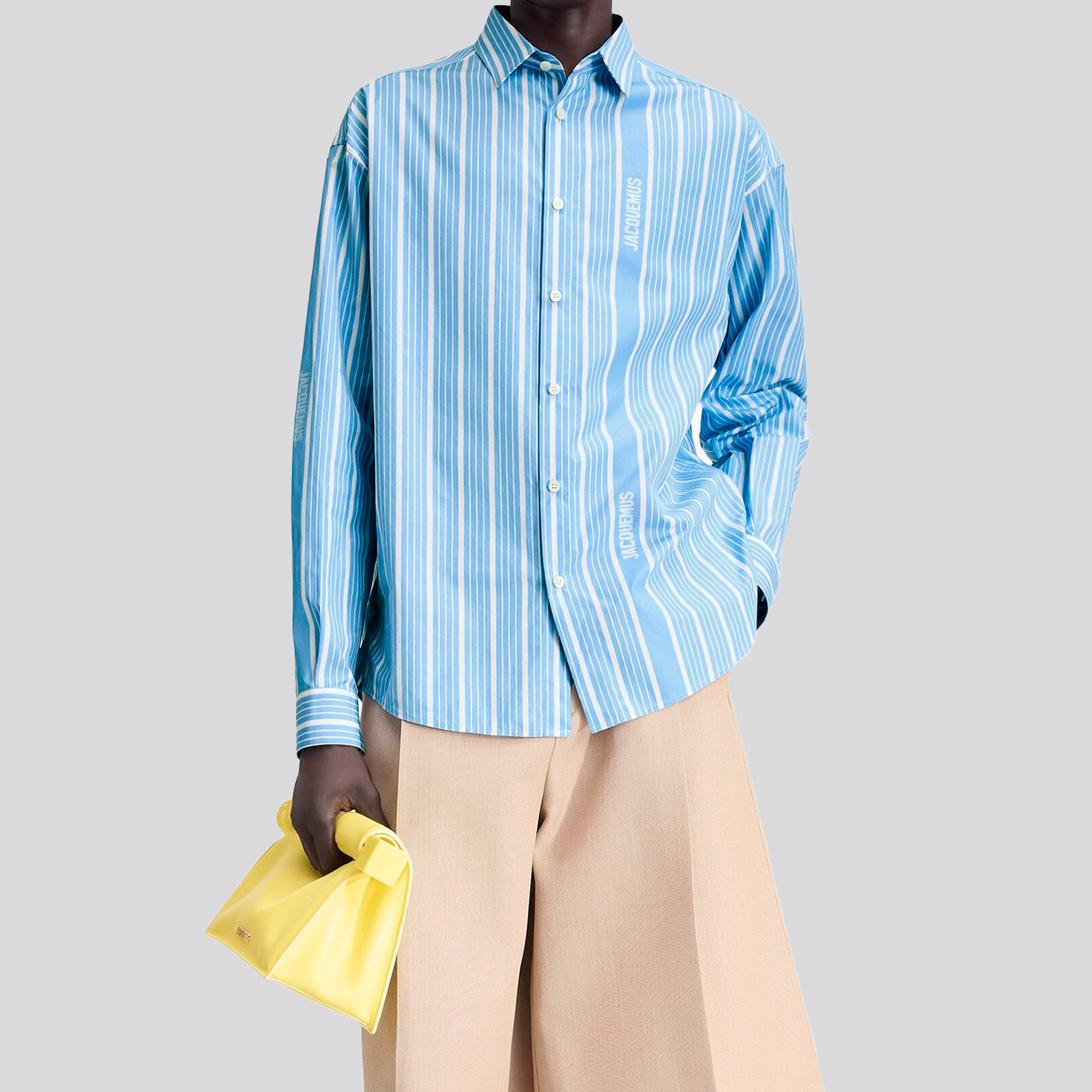 Camisa Azul Jacquemus La Chemise Simon