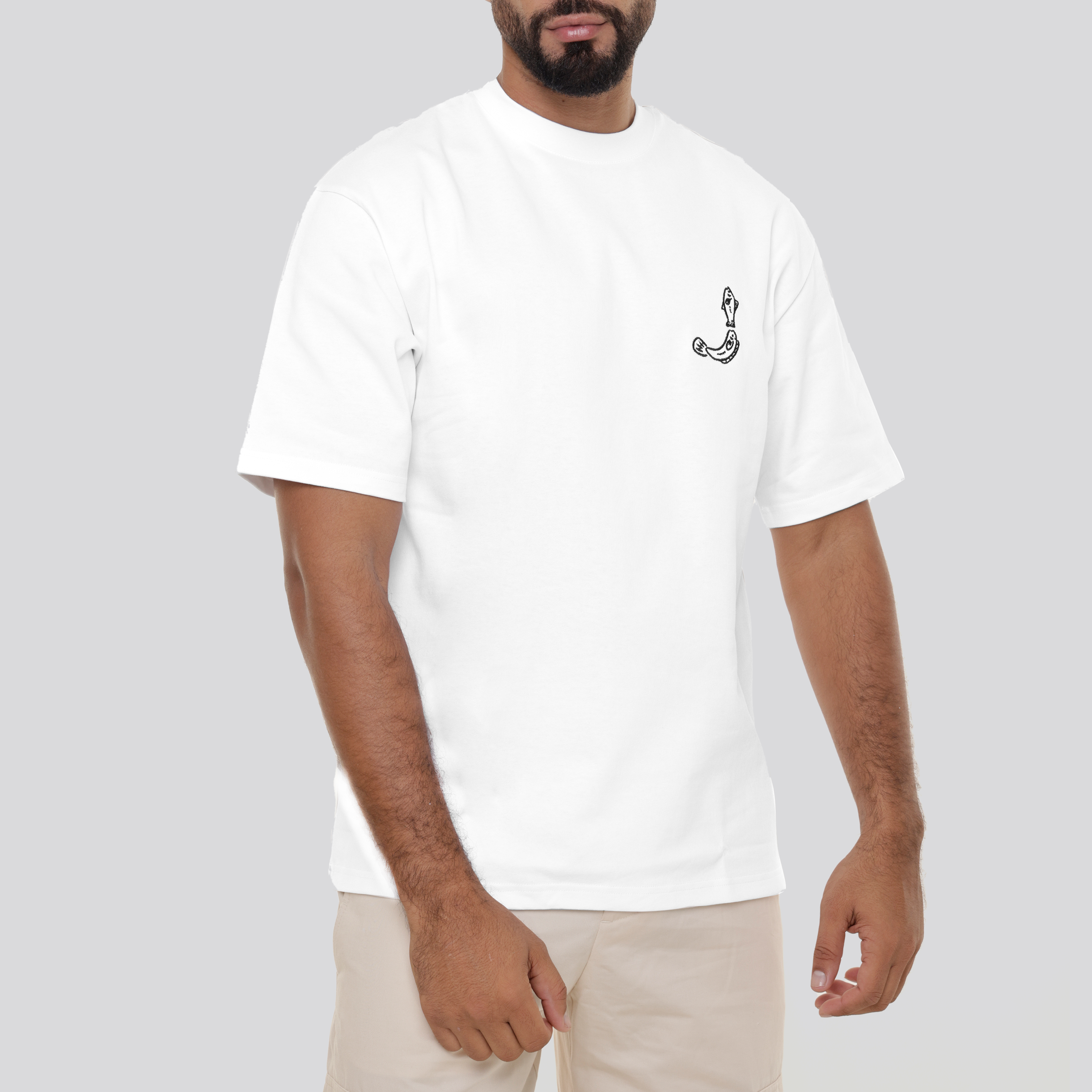 Camiseta Blanca Jacquemus Le Tshirt Merù Mc