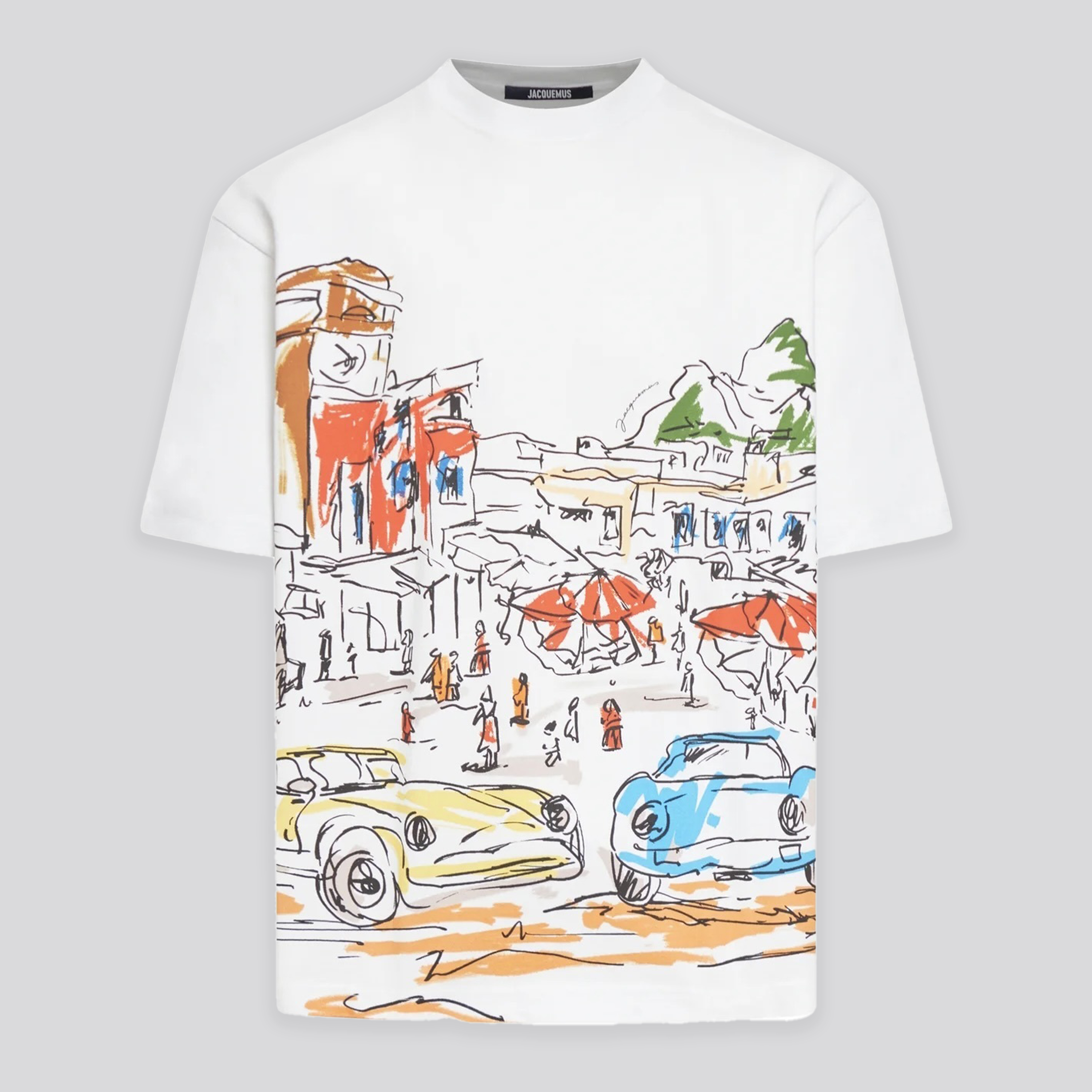 Camiseta Blanca Jacquemus Le Tshirt Largo Mc