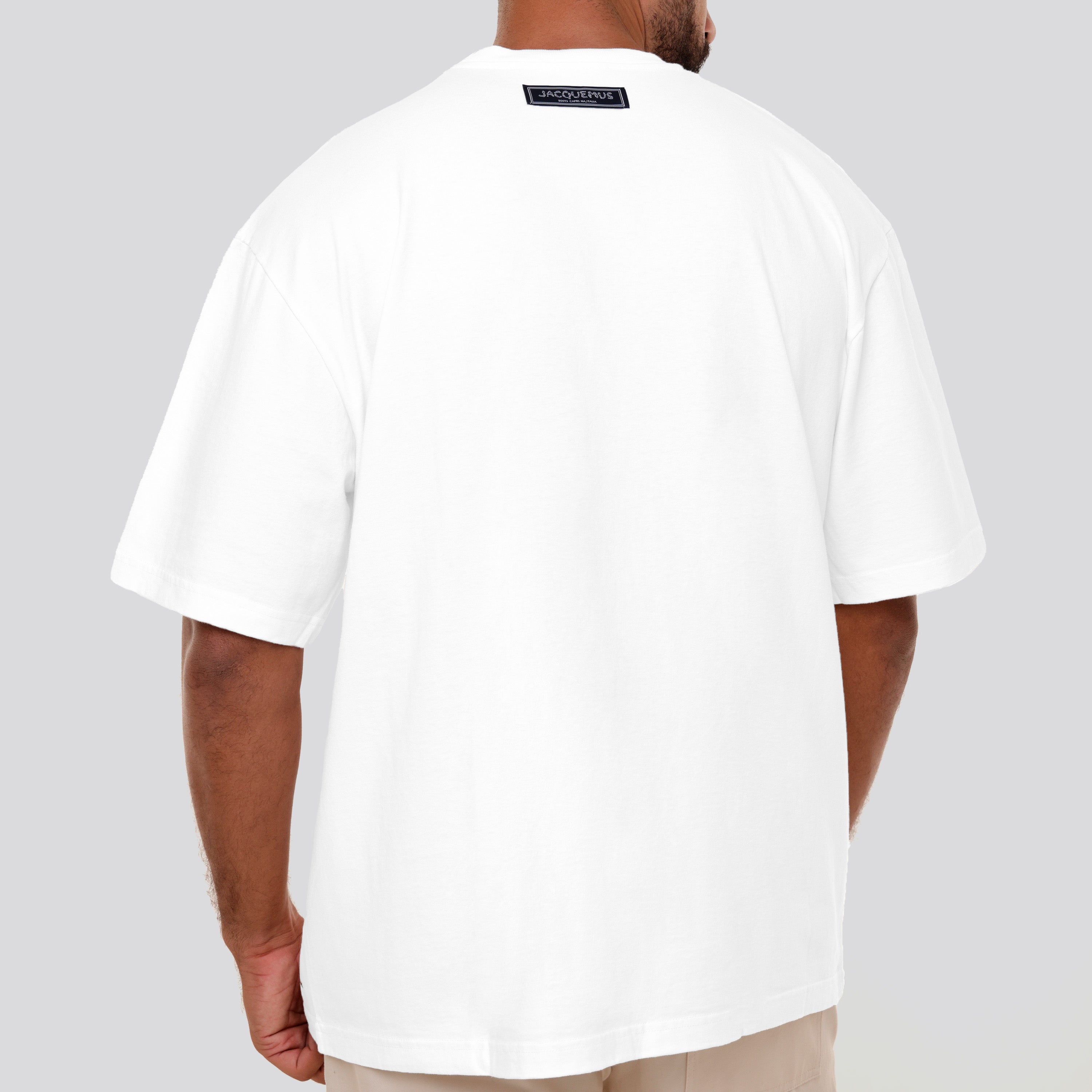 Camiseta Blanca Jacquemus Le Tshirt Largo Mc
