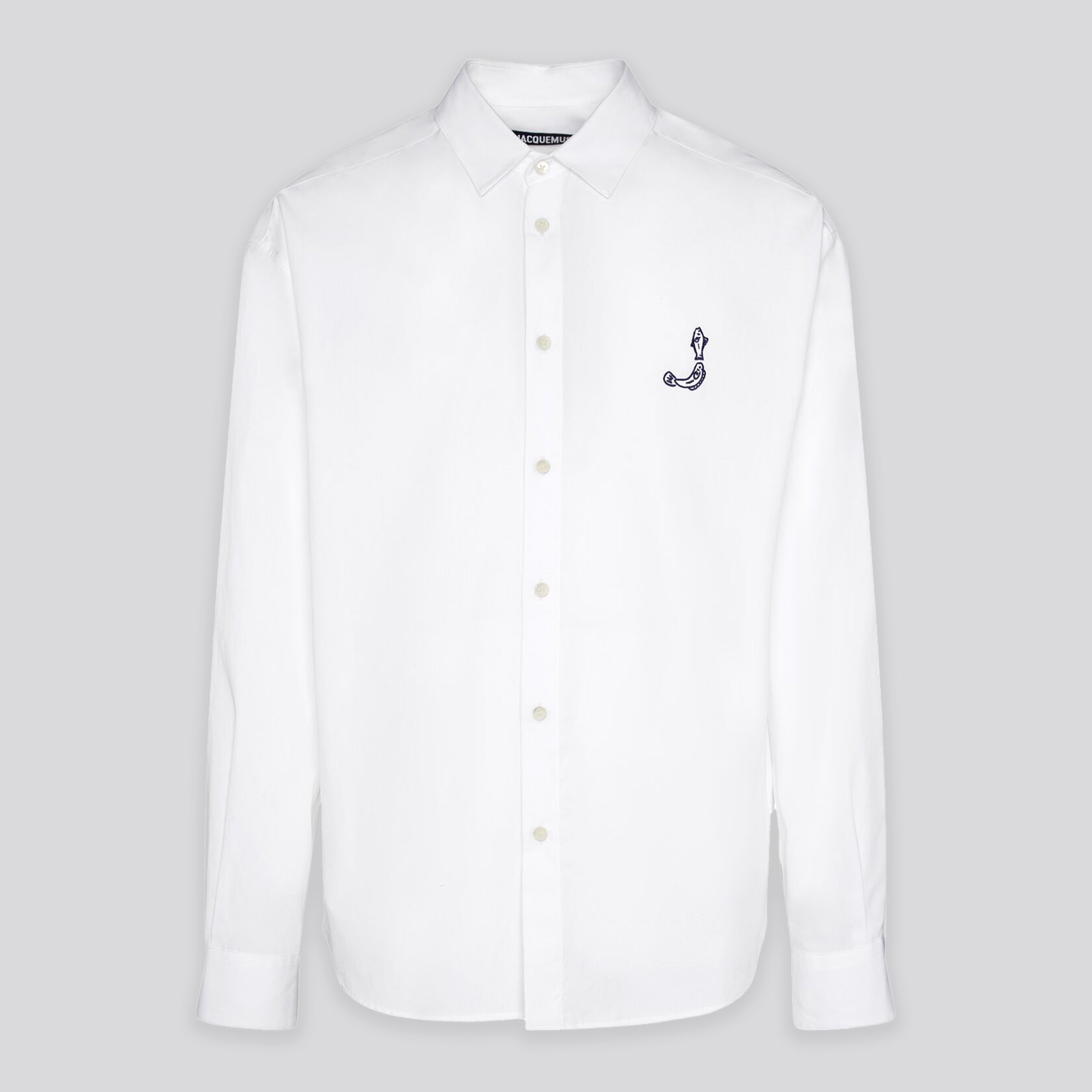 Camisa Blanca Jacquemus La Chemise Simon