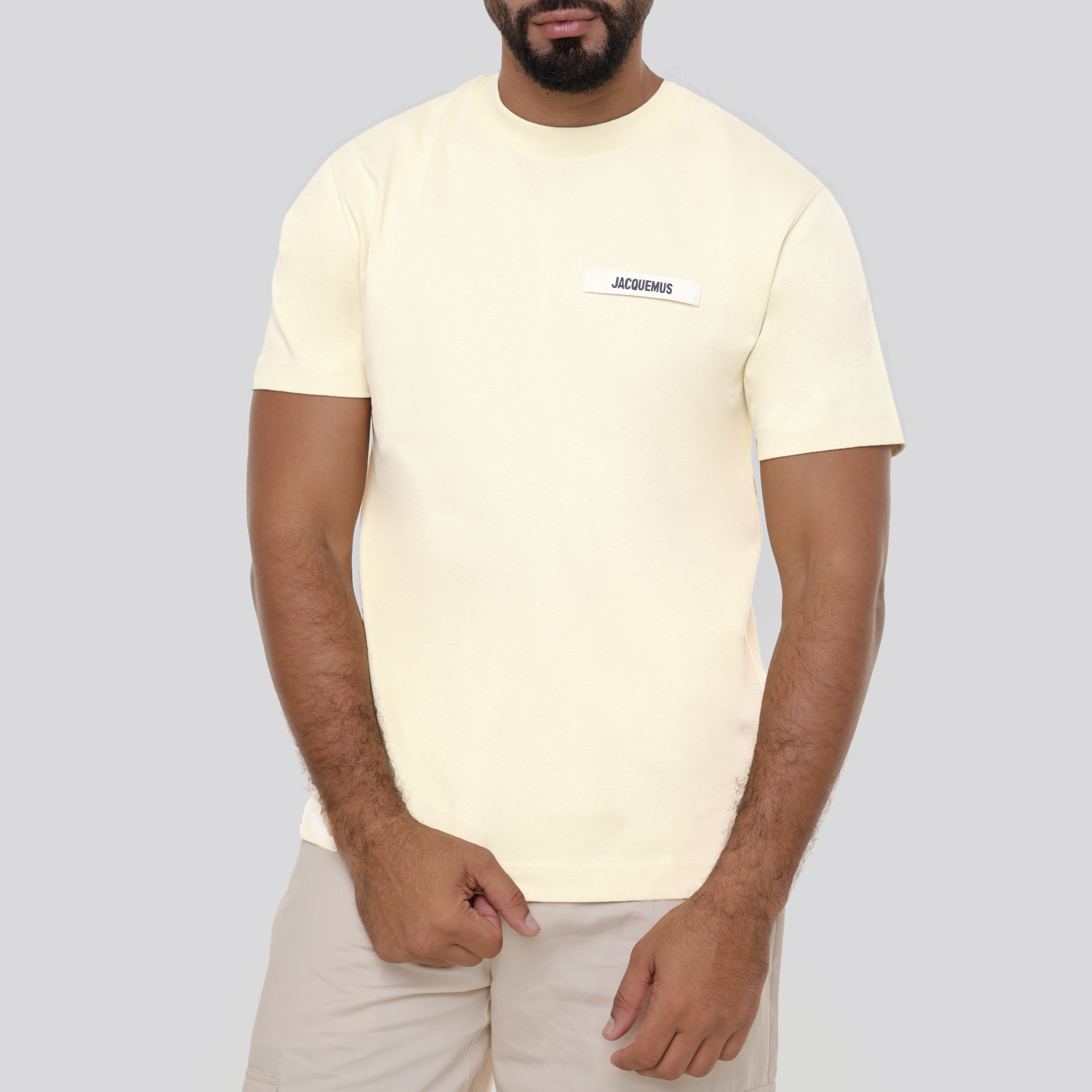 Camiseta Amarilla Jacquemus Le Tshirt Gros Grain