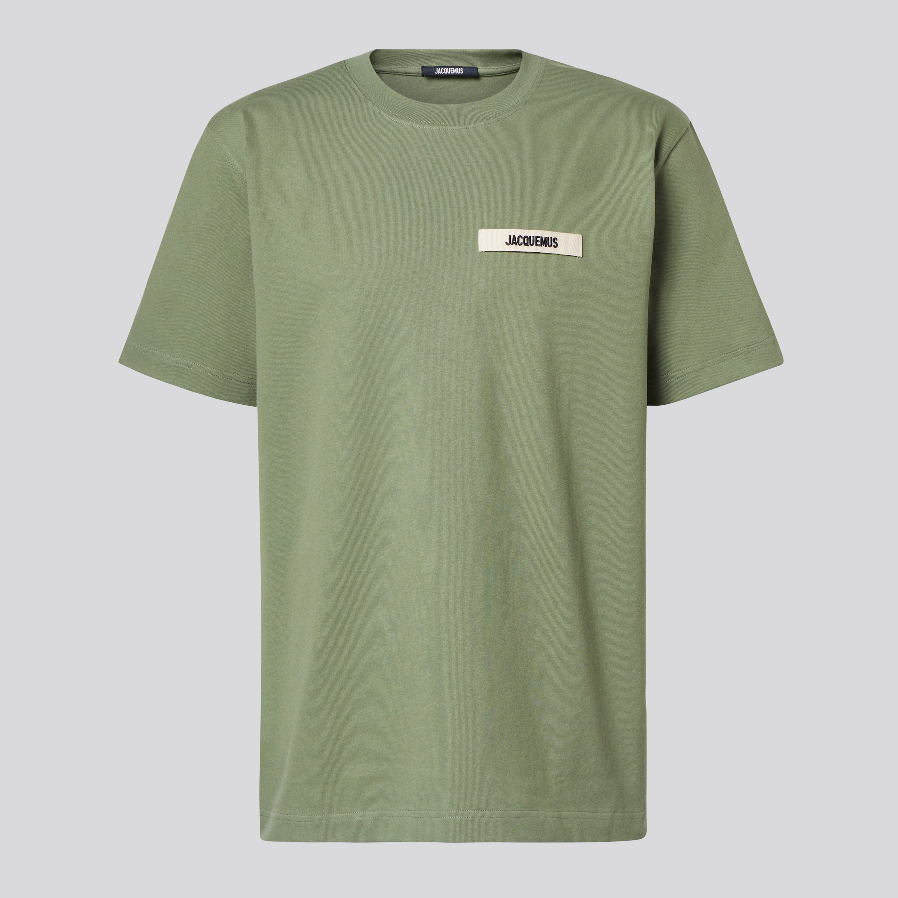 Camiseta Verde Jacquemus Le Tshirt Gros Grain