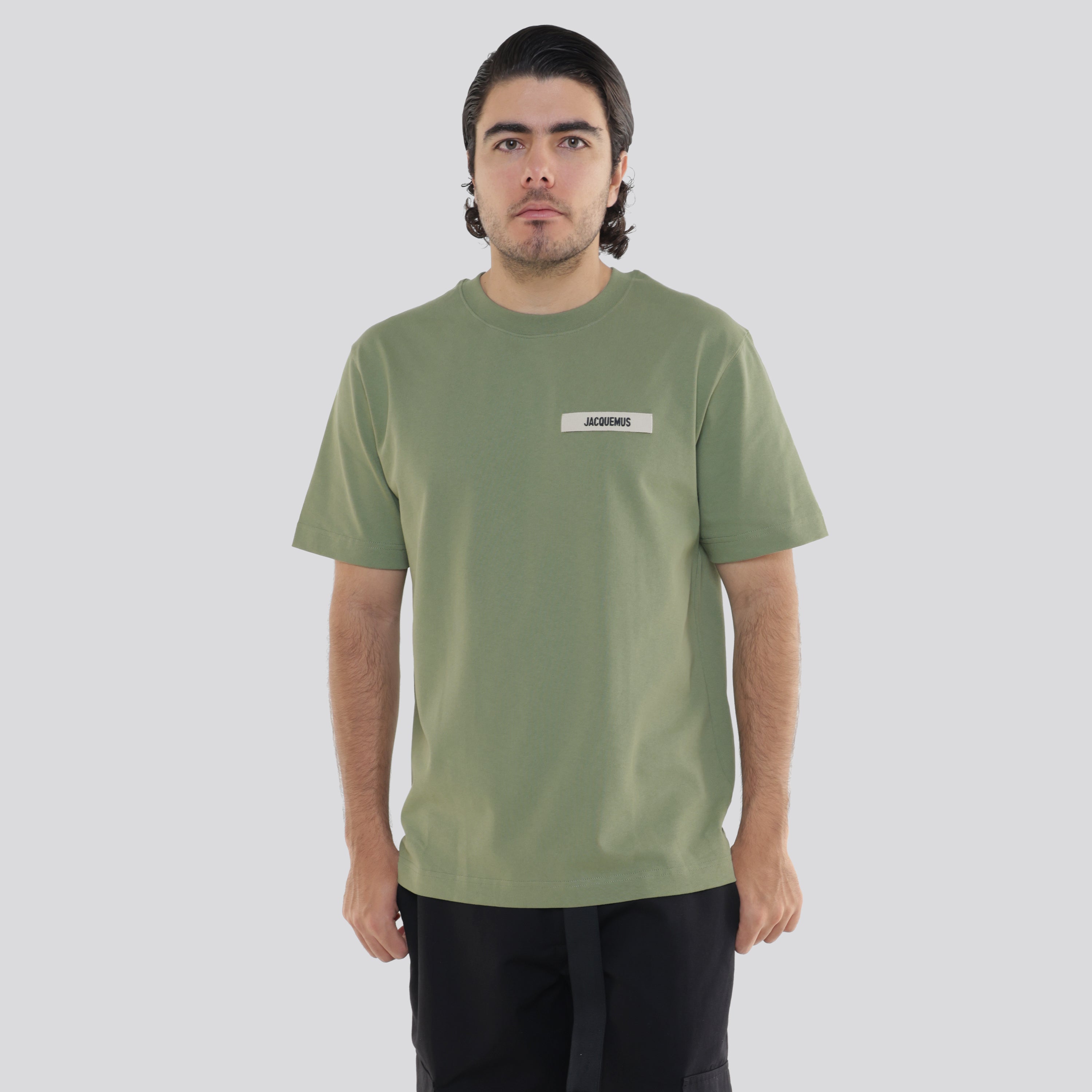 Camiseta Verde Jacquemus Le Tshirt Gros Grain