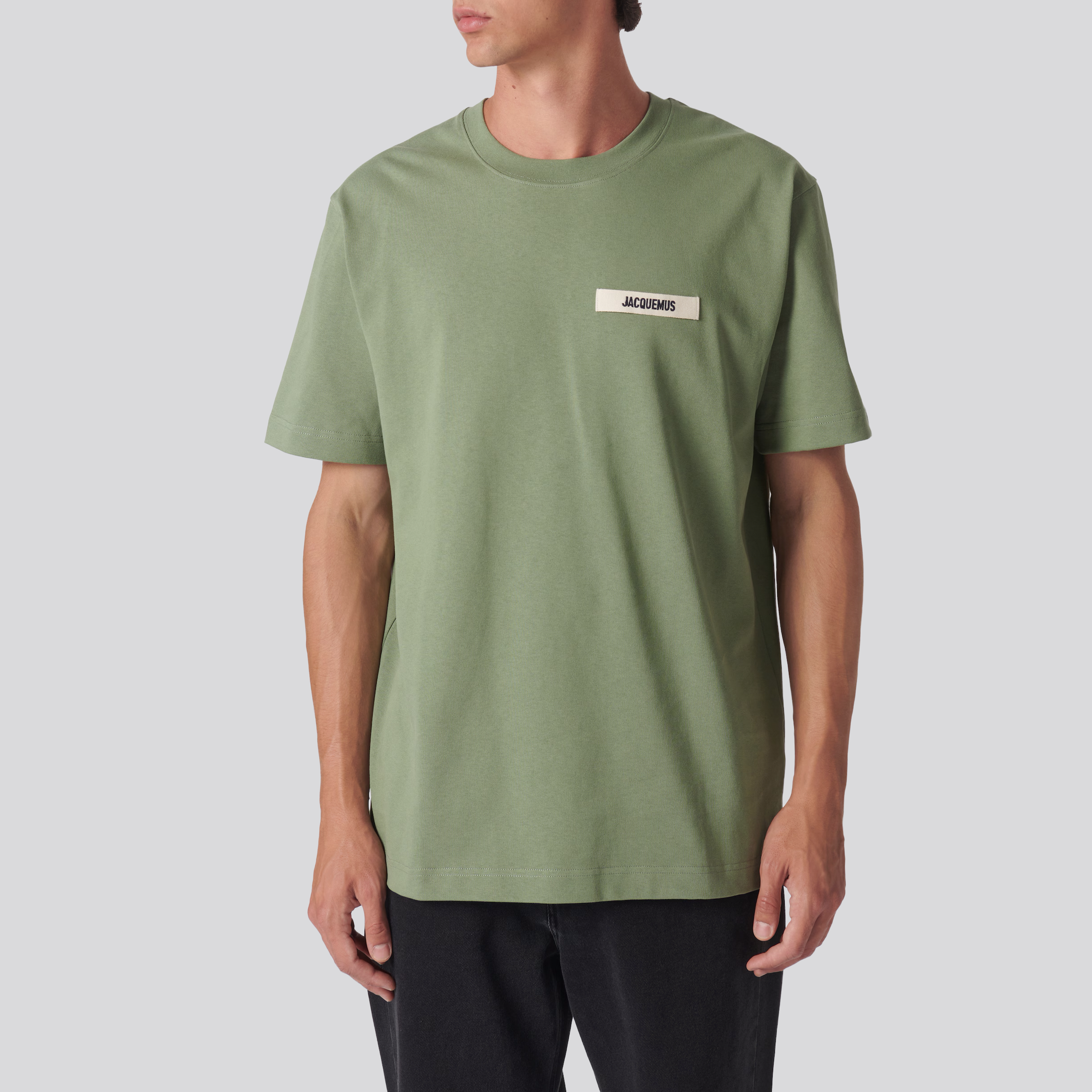 Camiseta Verde Jacquemus Le Tshirt Gros Grain