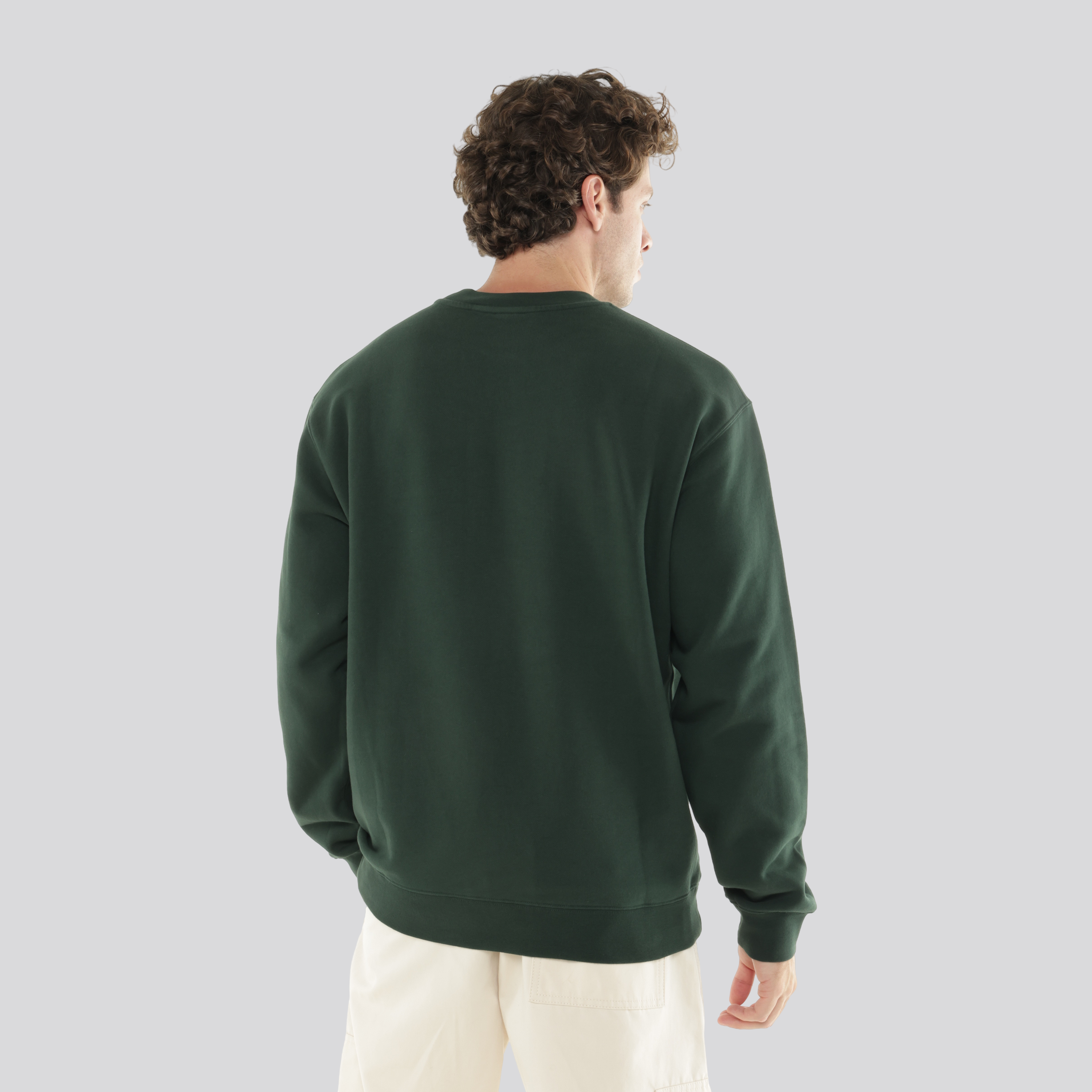 Buzo Verde Jacquemus Le Sweatshirt Gros Grain