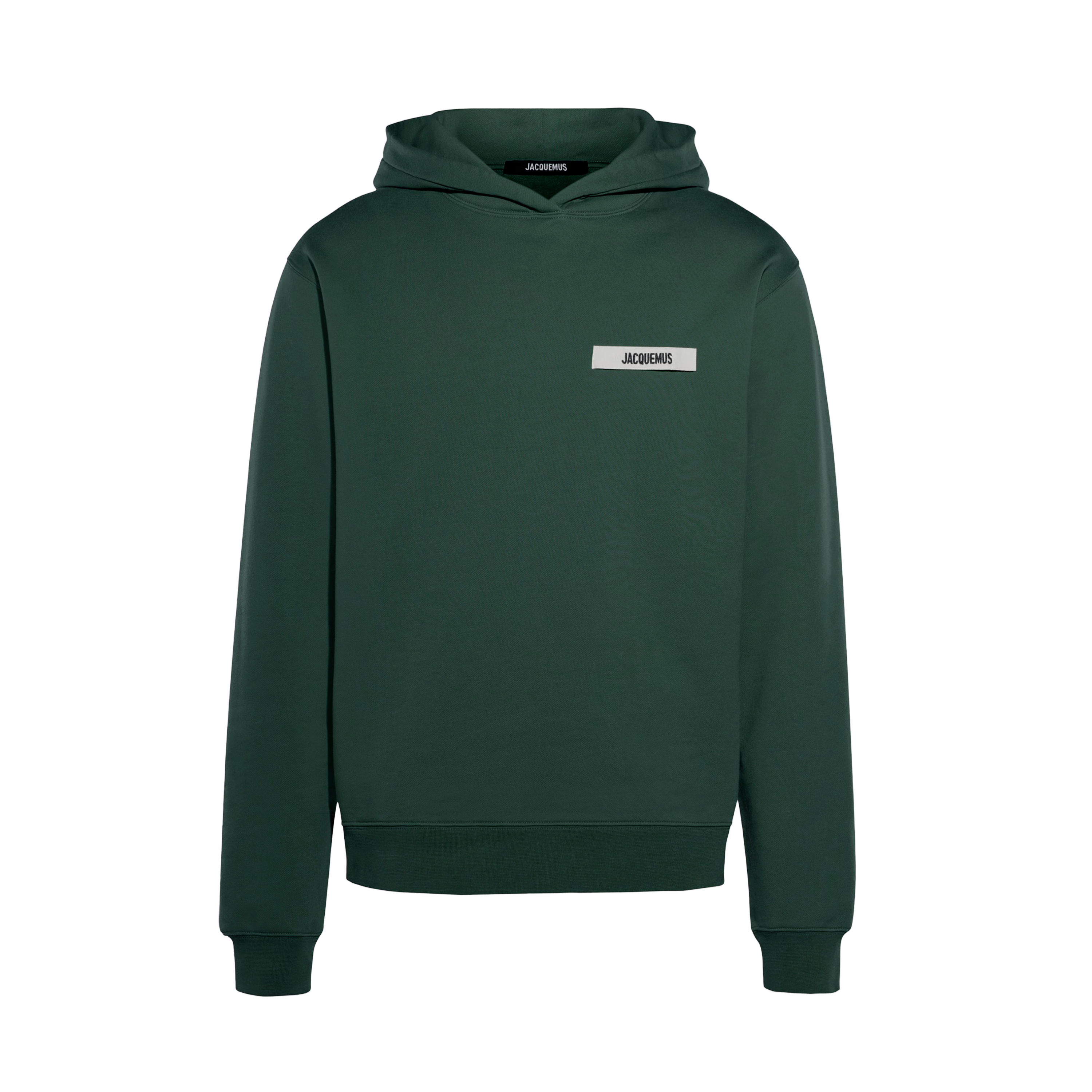 Buzo Tipo Hoodie Verde Jacquemus Le Hoodie Gros Grain