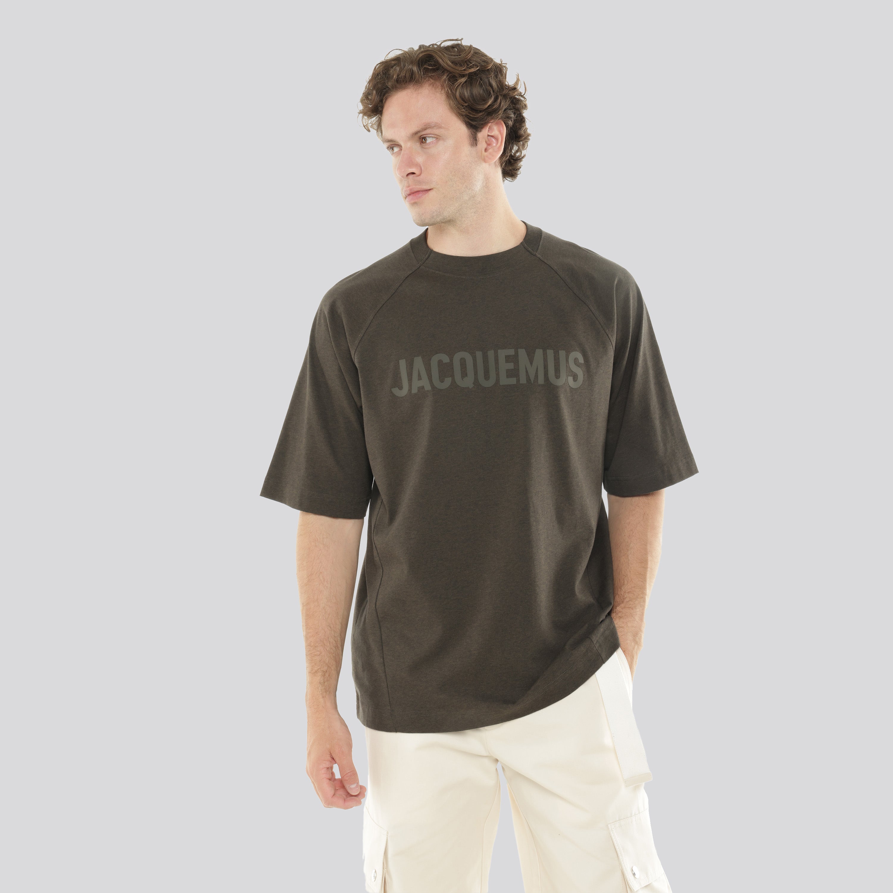Camiseta Café Jacquemus Le Tshirt Typo